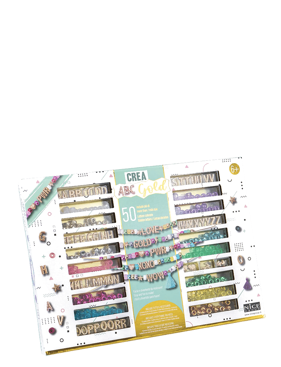 Toyrock - NICE CREA ABC GOLD -SMYCKESET - smycken & accessoarer - multi coloured - 1