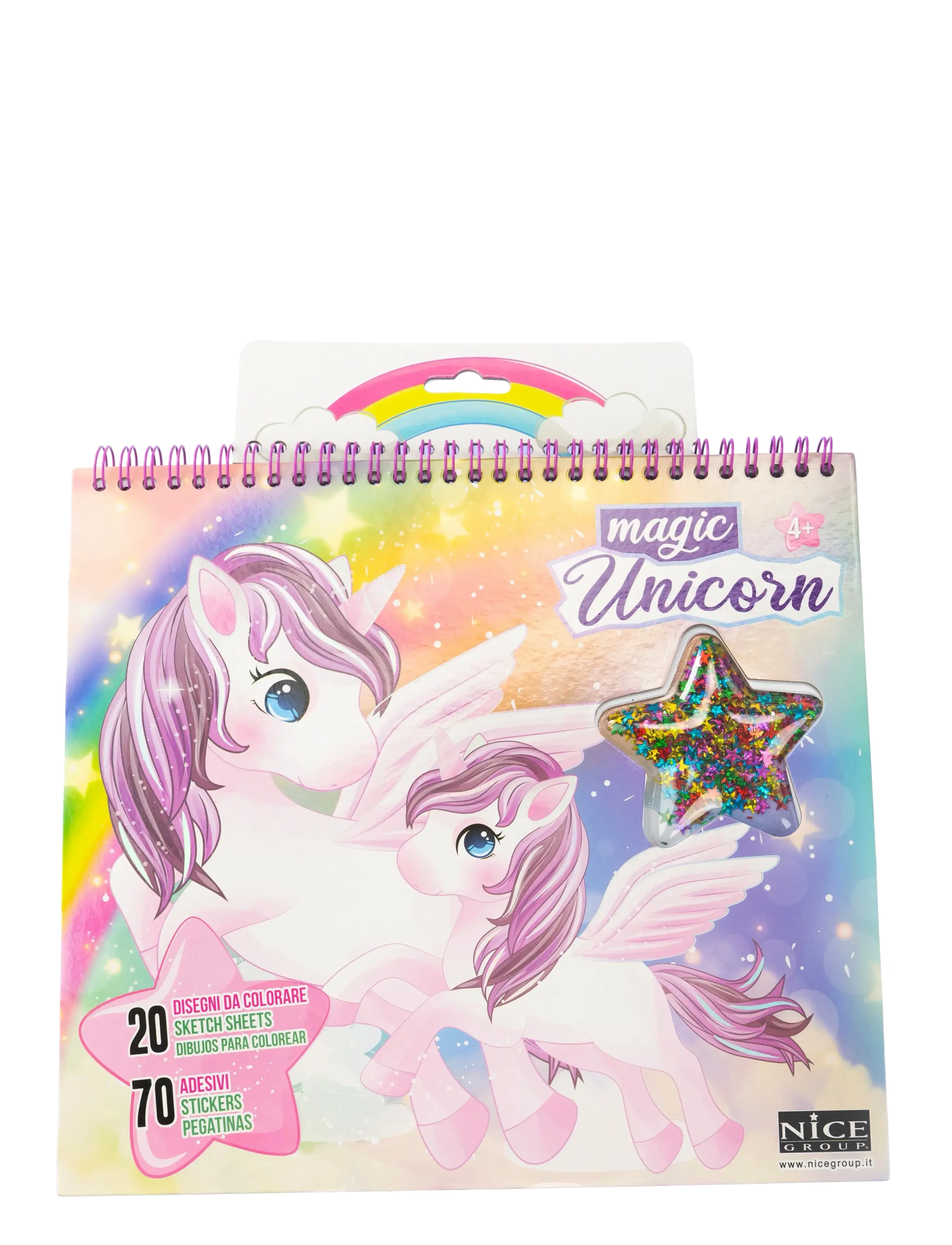 Toyrock - GIRABRILLA MAGIC UNICORN -MÅLARBOK - målar- & pysselböcker - multi coloured - 1