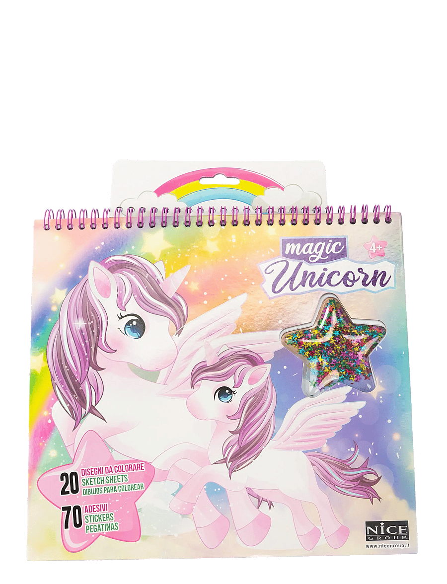 Toyrock - GIRABRILLA MAGIC UNICORN -MÅLARBOK - målar- & pysselböcker - multi coloured - 1