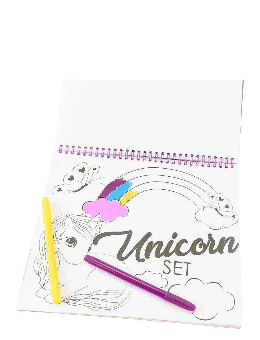Toyrock - GIRABRILLA MAGIC UNICORN -MÅLARBOK - målar- & pysselböcker - multi coloured - 2