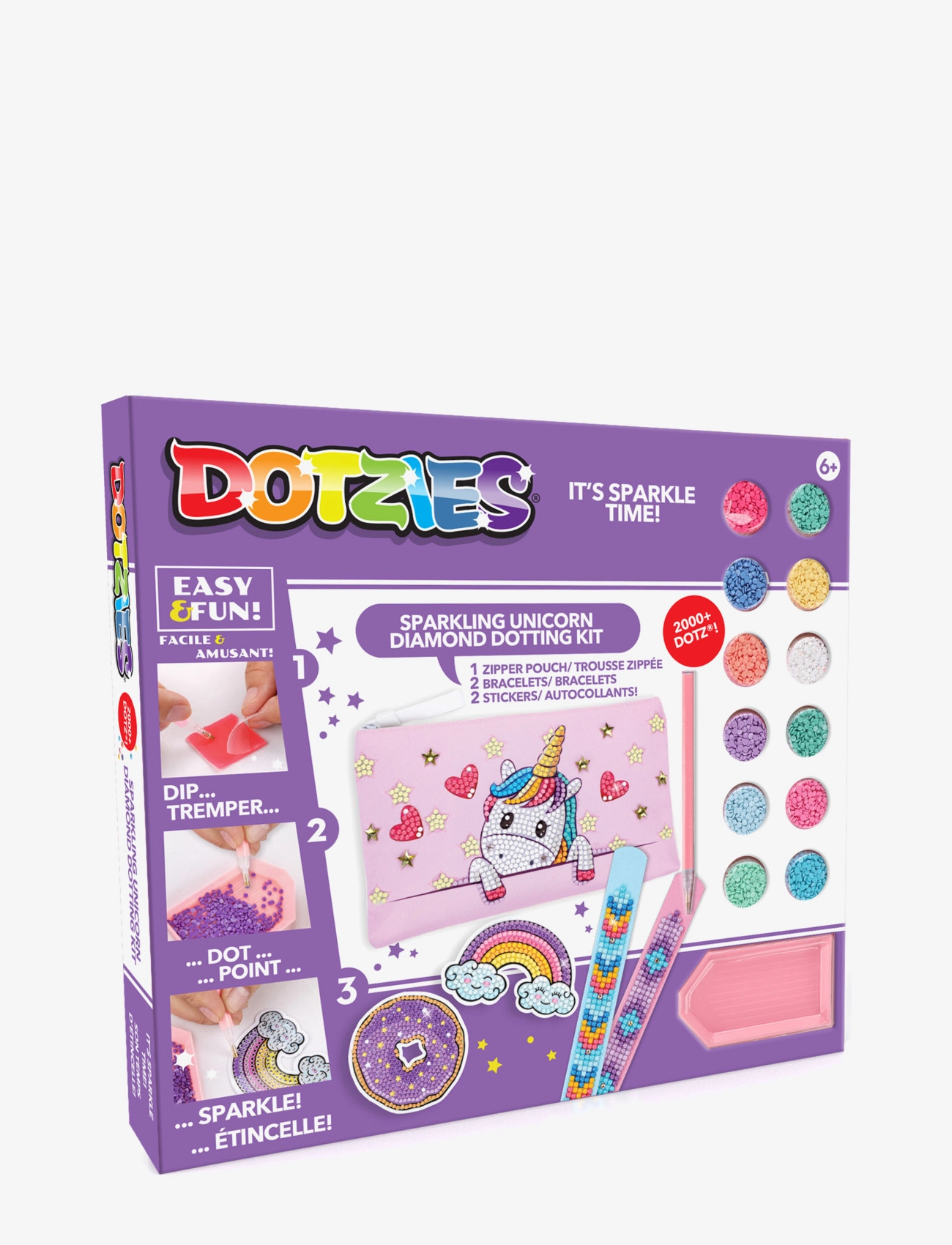 Toyrock Dotzies Baby Unicorn Activity Set, One Size, Multi/patterned, Håndværk > Håndværkssæt, Børn