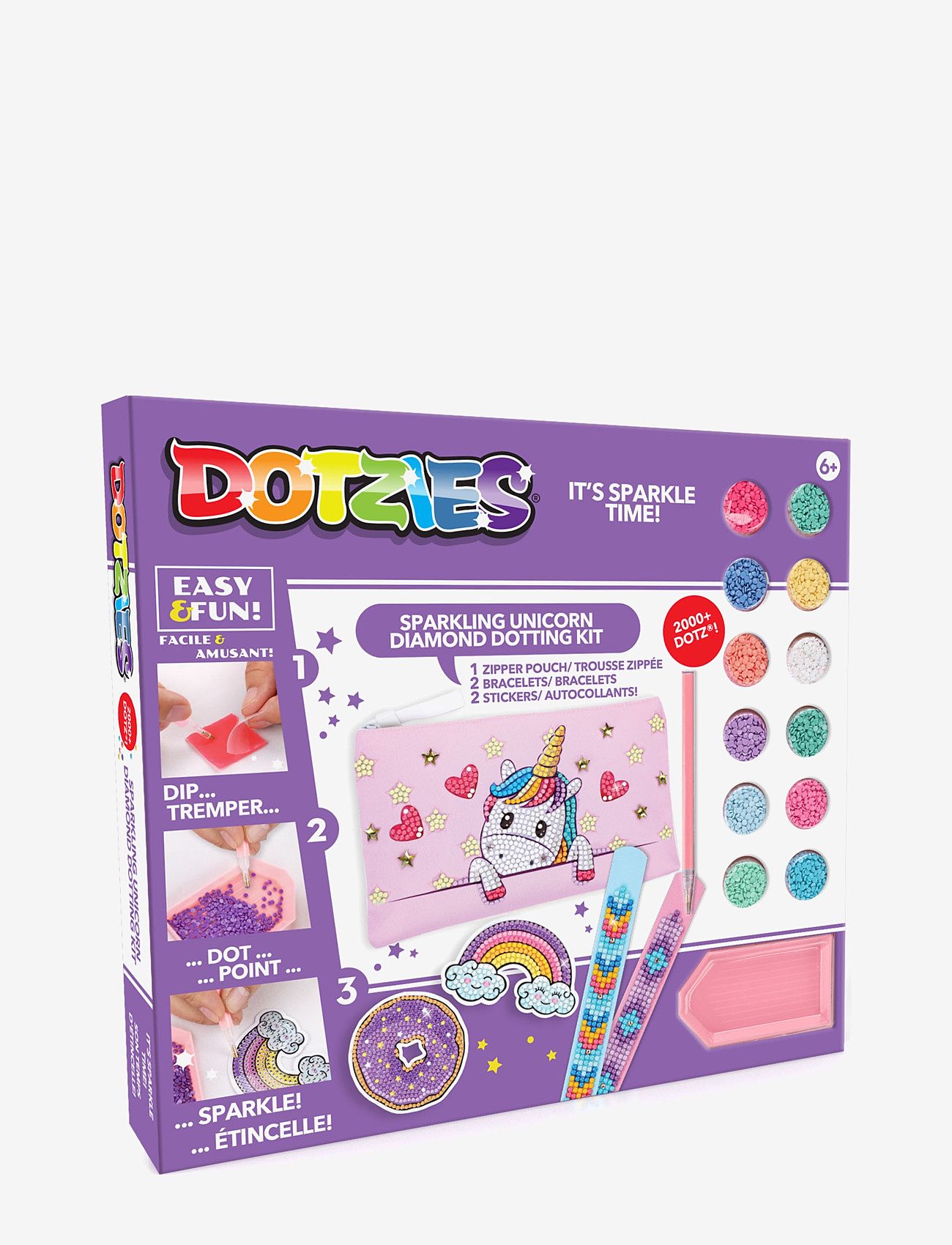 Toyrock - DOTZIES BABY UNICORN ACTIVITY SET - föndursett - multi coloured - 0