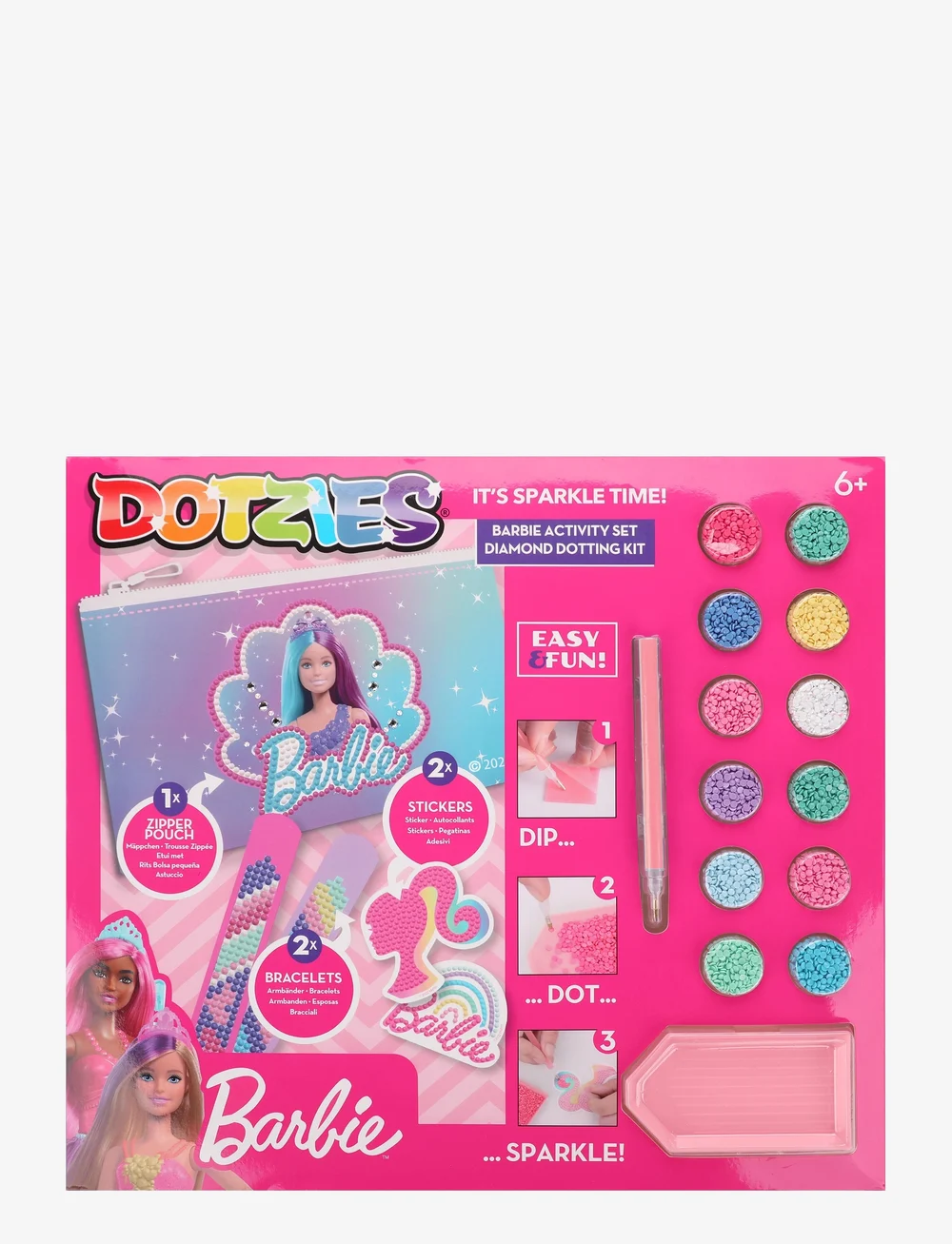 Toyrock - DOTZIES BARBIE ACTIVITY SET - käsitöökomplekt - multi coloured - 0