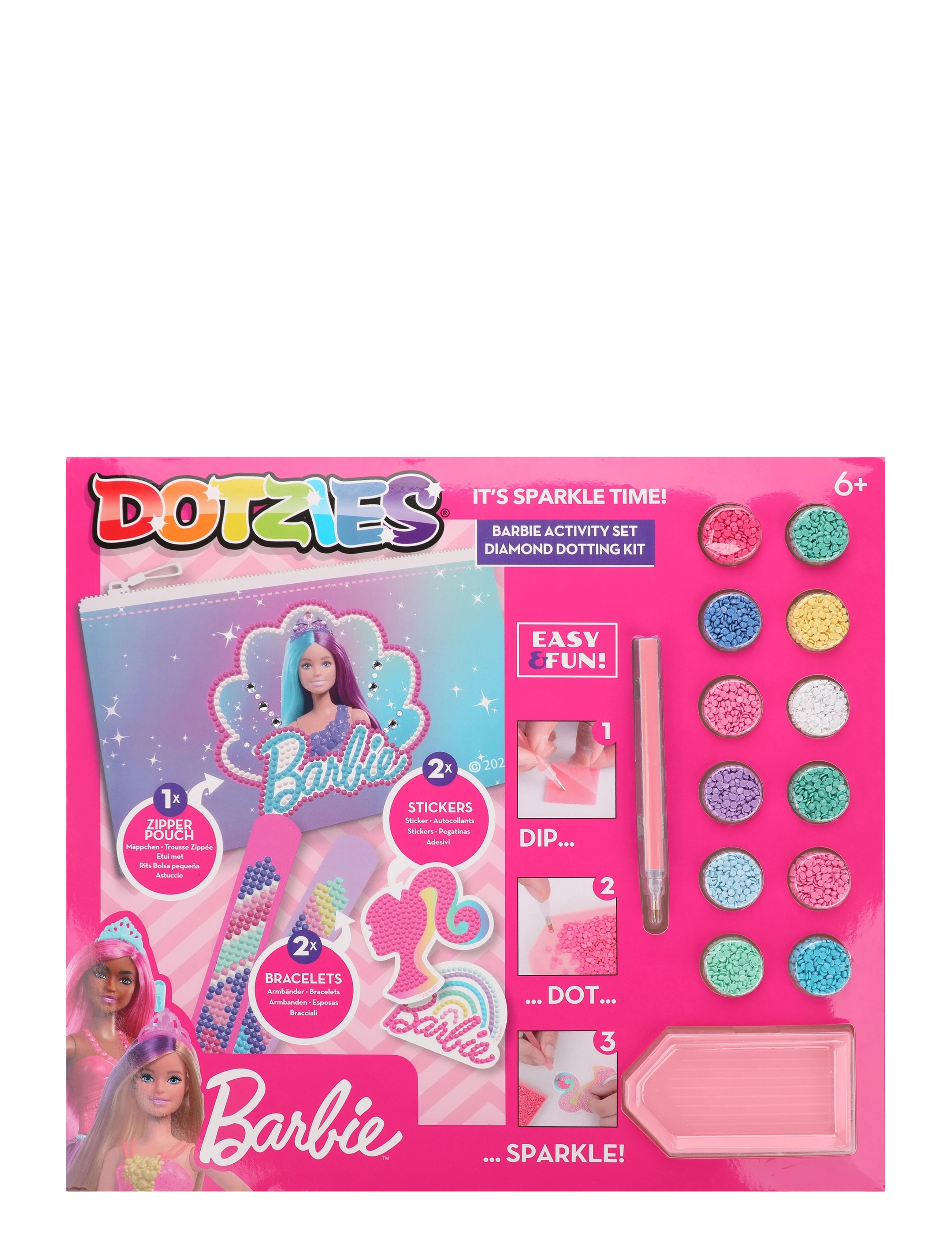 Toyrock DOTZIES BARBIE ACTIVITY SET - 4 for 3 - MULTI COLOURED / multi