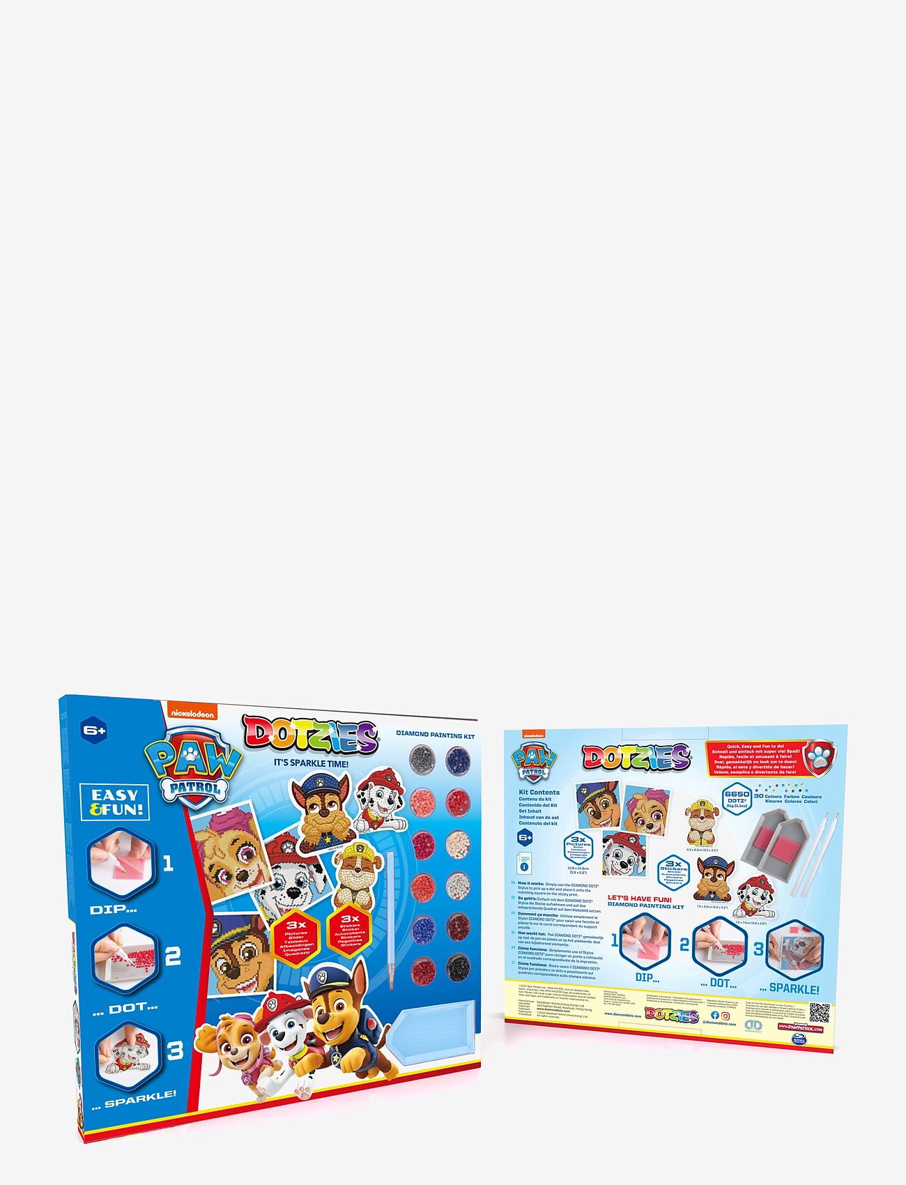 Toyrock - DOTZIES PAW PATROL LET´S PLAY ACTIVITY SET - pysselset - multi coloured - 1