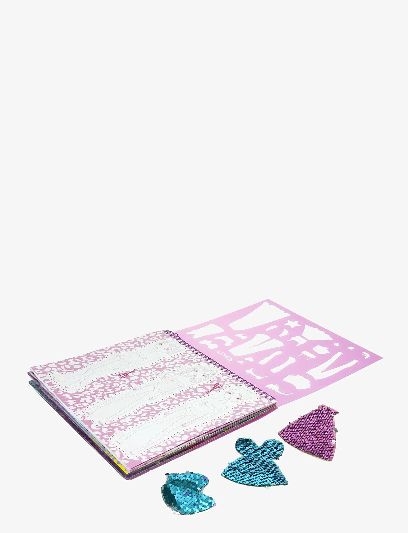 Toyrock - GIRABRILLA FASHION SKETCH BOOK - käsitöökomplekt - multi coloured - 2