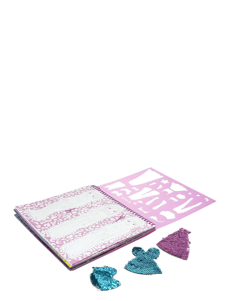 Toyrock - GIRABRILLA FASHION SKETCH BOOK - käsitöökomplekt - multi coloured - 2