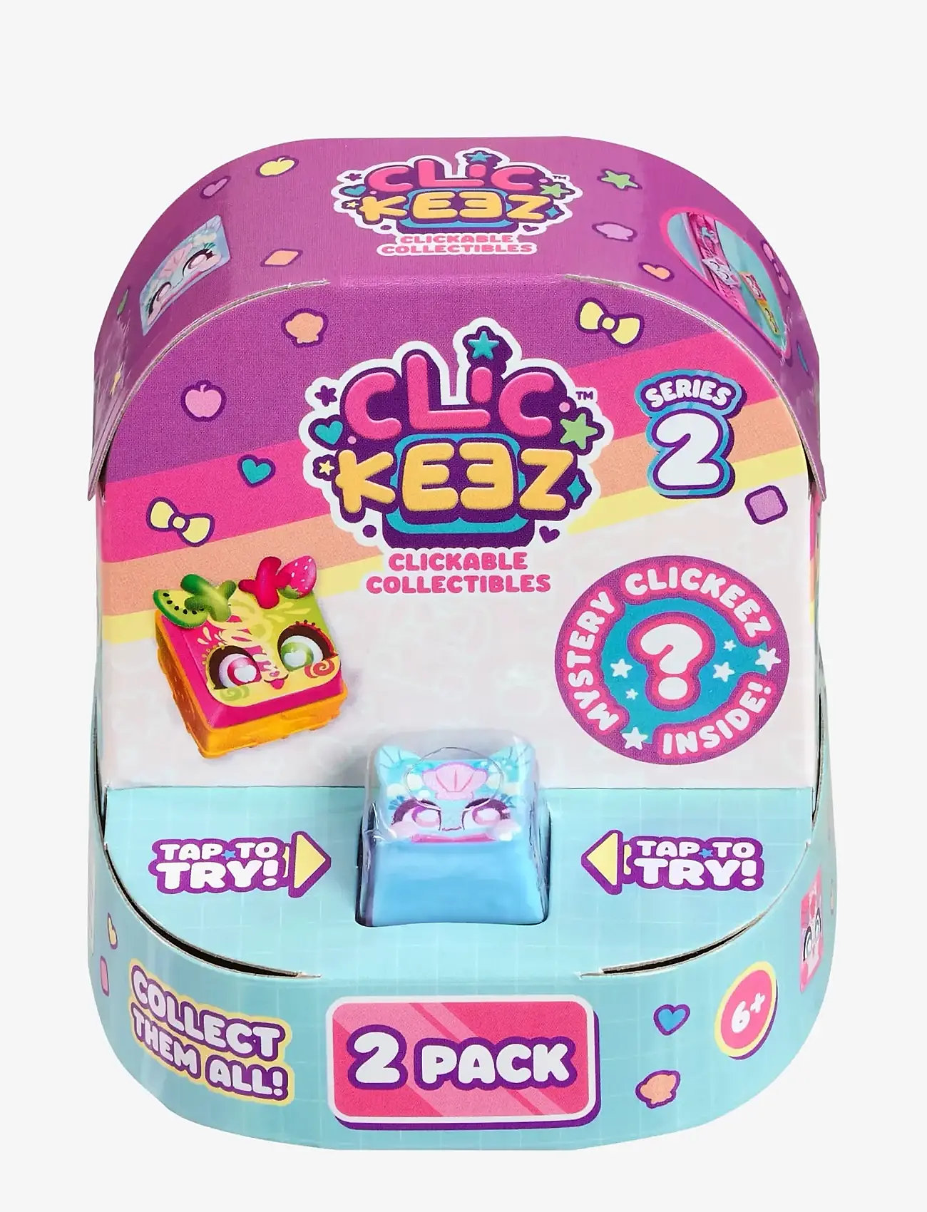 Toyrock - CLICKEEZ TWIN PACK CDU SERIES2 - fidget toys - multi coloured - 0