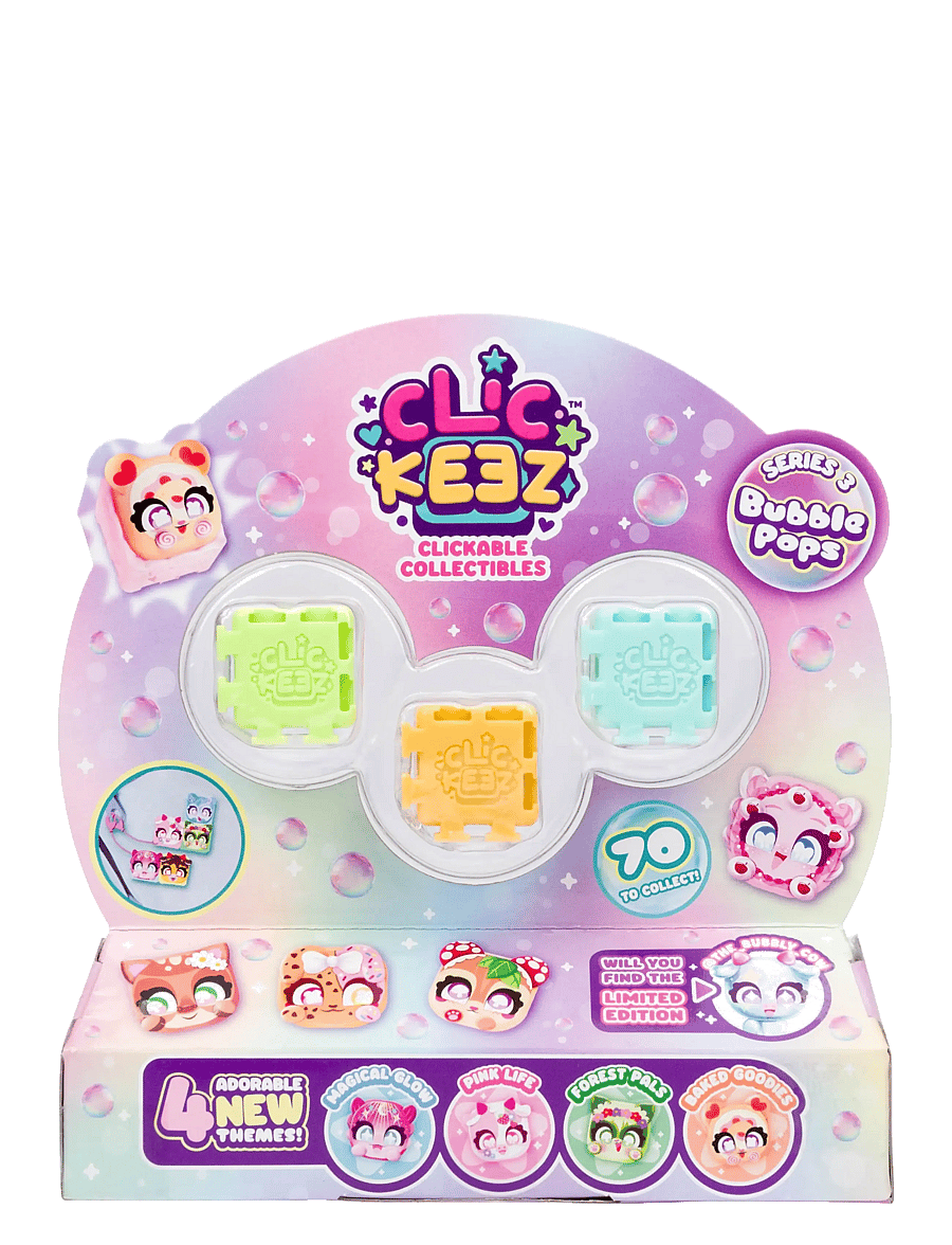 Toyrock - CLICKEEZ S3 - 5-PACK - fidget toys - multi coloured - 1