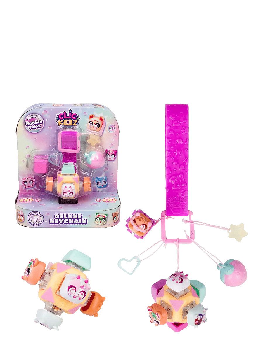 Toyrock - CLICKEEZ S3 - DELUXE KEYCHAIN - fidget toys - multi coloured - 0