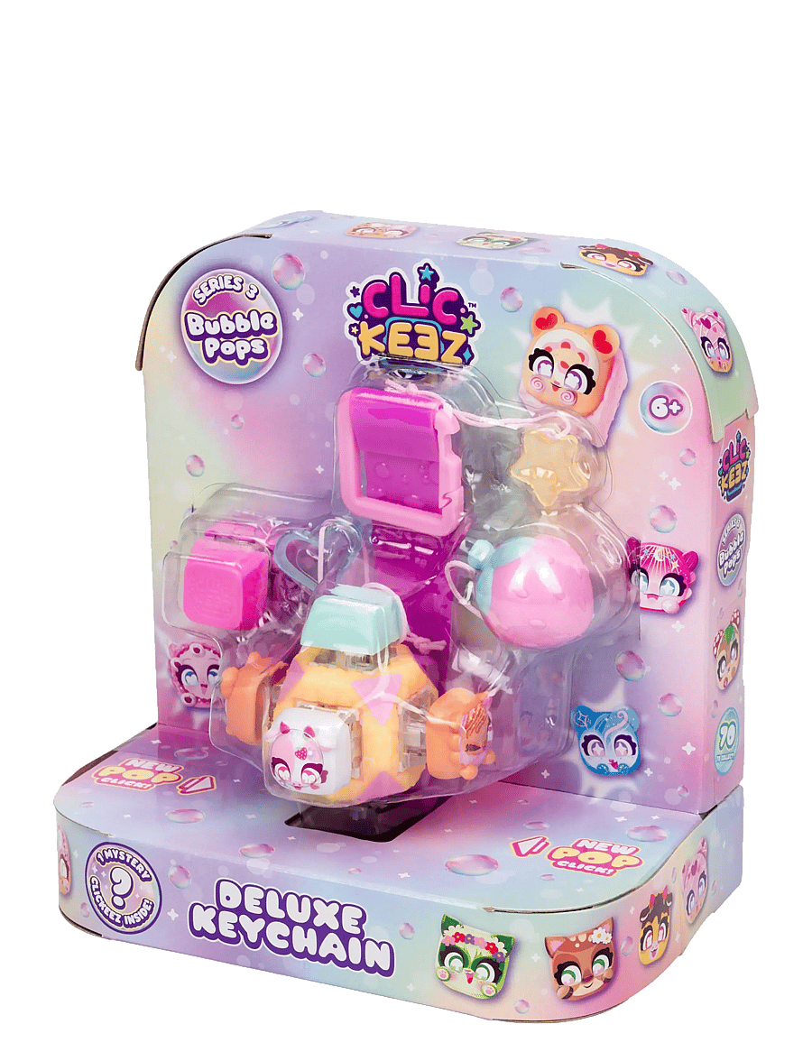 Toyrock - CLICKEEZ S3 - DELUXE KEYCHAIN - fidget toys - multi coloured - 1