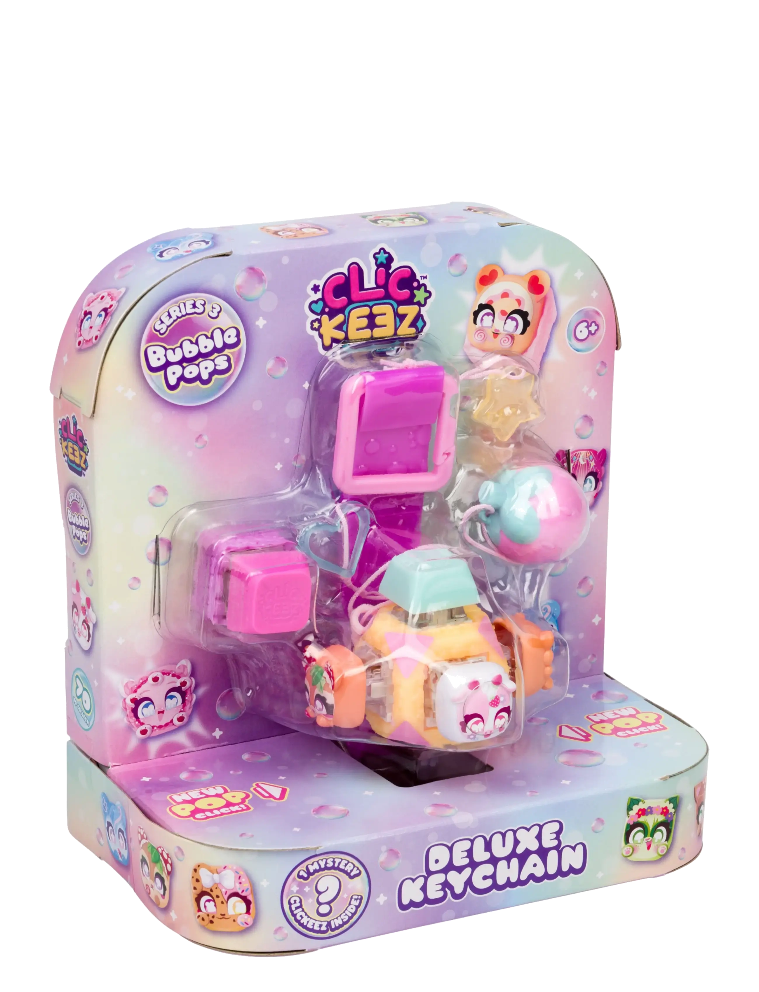 Toyrock - CLICKEEZ S3 - DELUXE KEYCHAIN - fidget toys - multi coloured - 4
