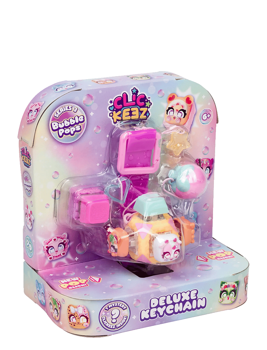 Toyrock - CLICKEEZ S3 - DELUXE KEYCHAIN - fidget toys - multi coloured - 4