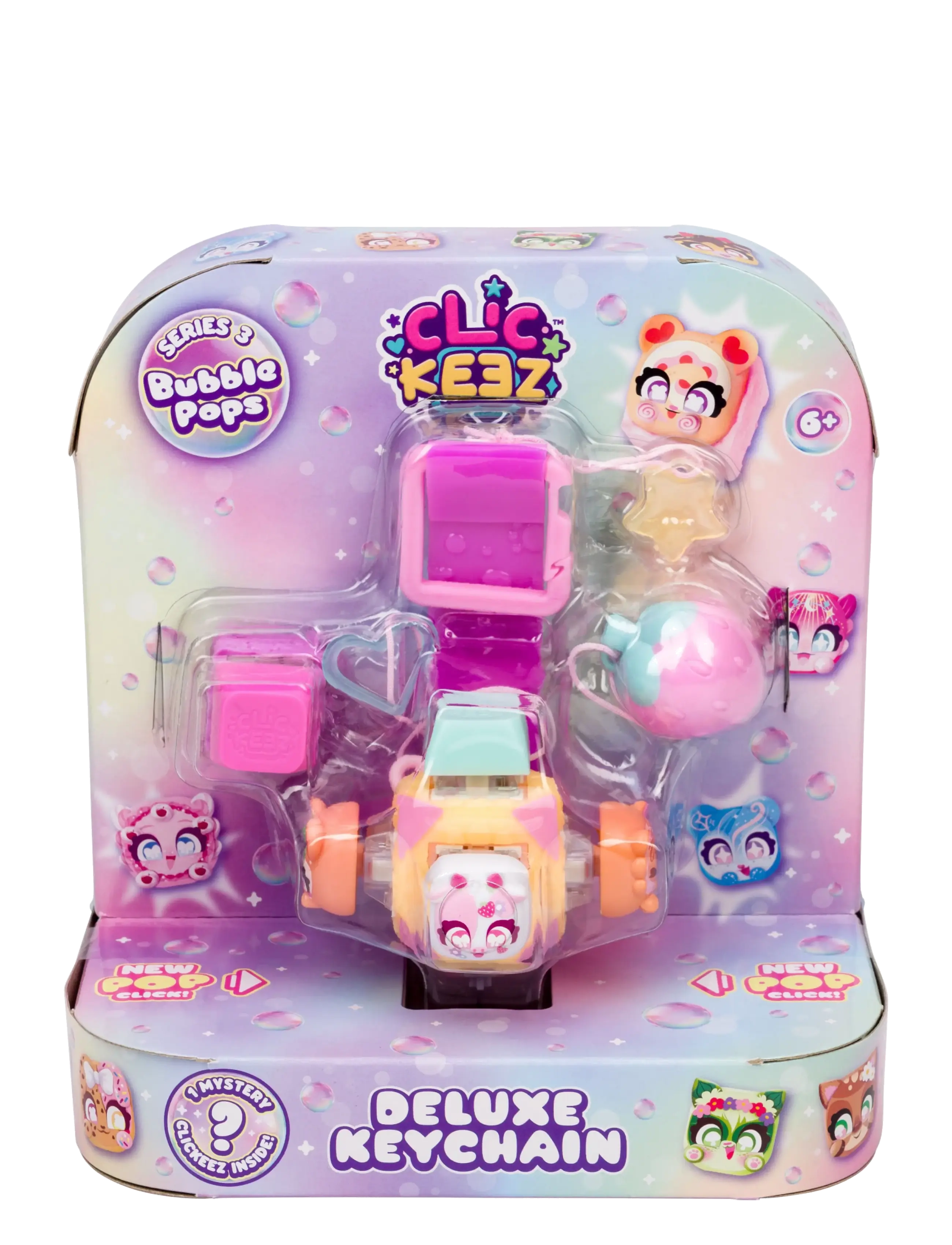 Toyrock - CLICKEEZ S3 - DELUXE KEYCHAIN - fidget toys - multi coloured - 5