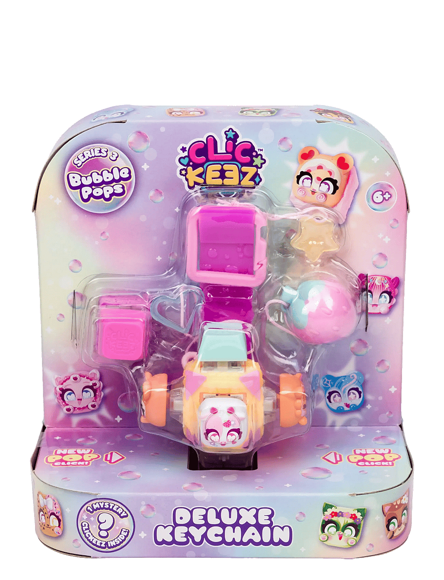 Toyrock - CLICKEEZ S3 - DELUXE KEYCHAIN - fidget toys - multi coloured - 5