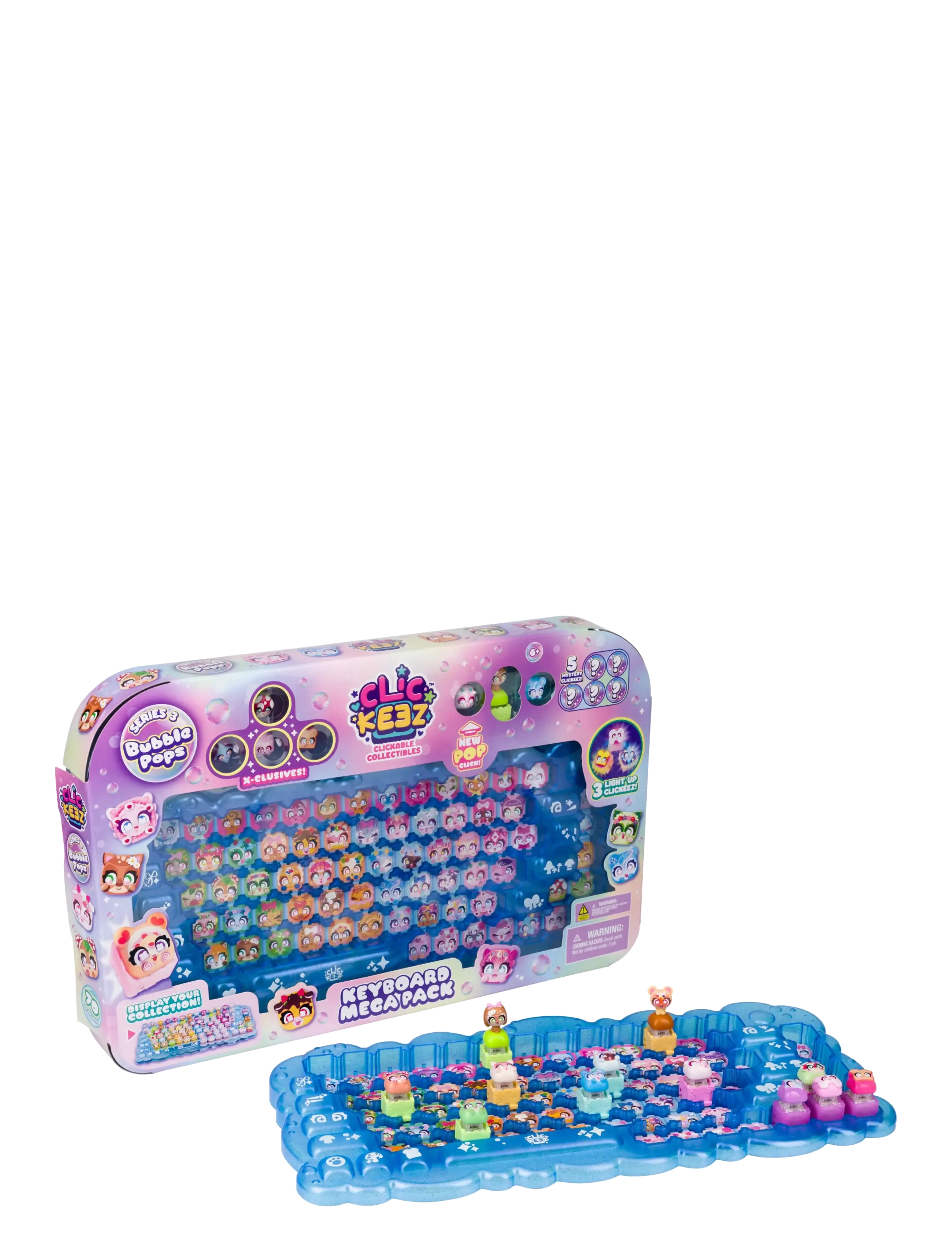 Toyrock CLICKEEZ S3 - KEYBOARD MEGA PACK - Mellem 300-500 kr - MULTI COLOURED / multi