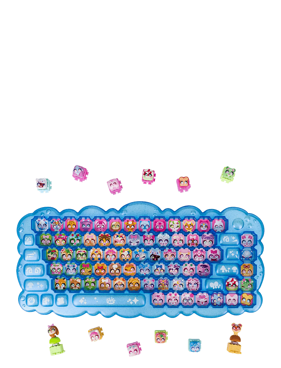 Toyrock - CLICKEEZ S3 - KEYBOARD MEGA PACK - fidget toys - multi coloured - 1