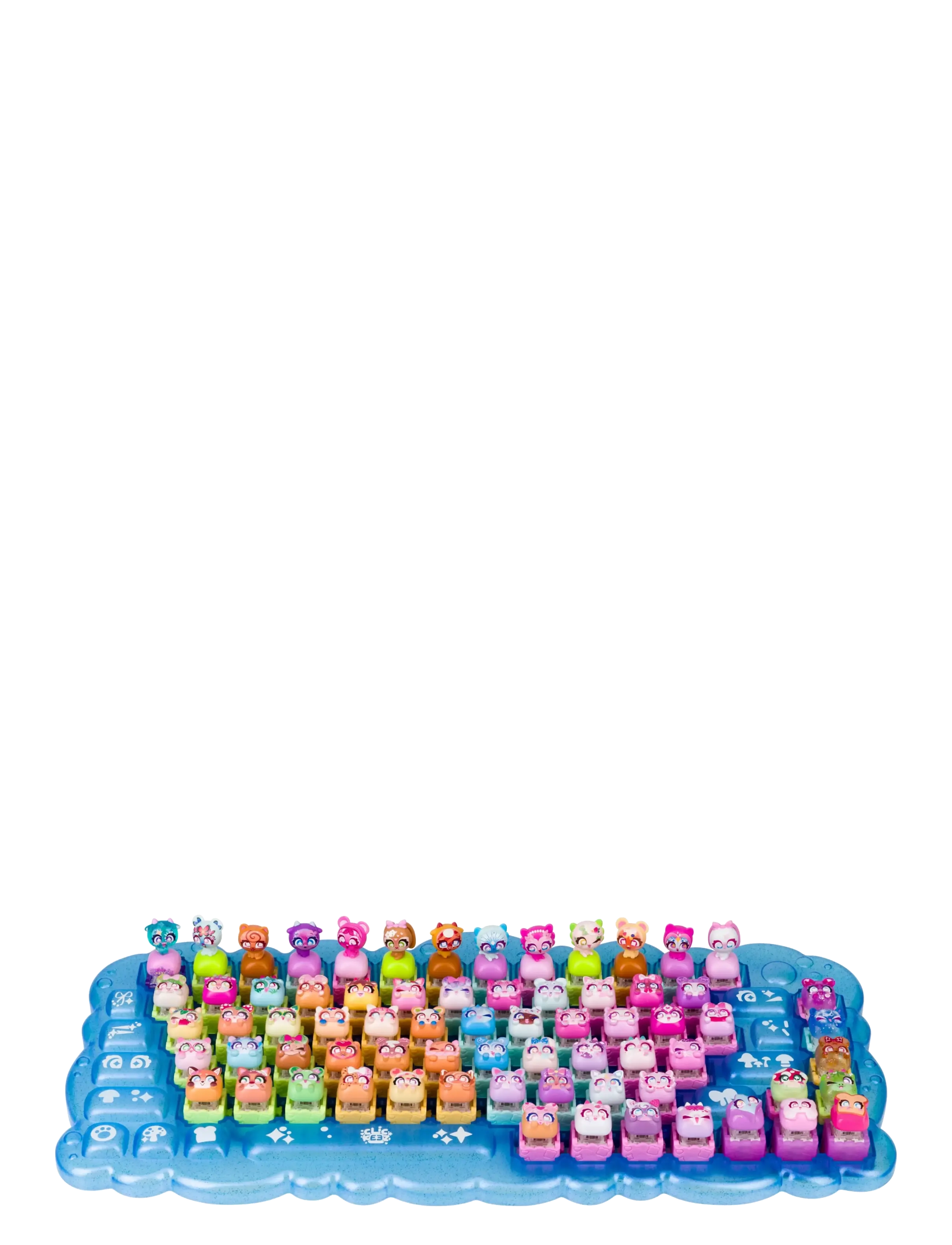 Toyrock - CLICKEEZ S3 - KEYBOARD MEGA PACK - fidget toys - multi coloured - 3