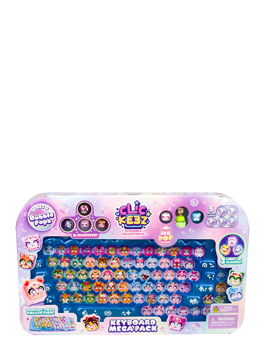 Toyrock - CLICKEEZ S3 - KEYBOARD MEGA PACK - fidget toys - multi coloured - 5