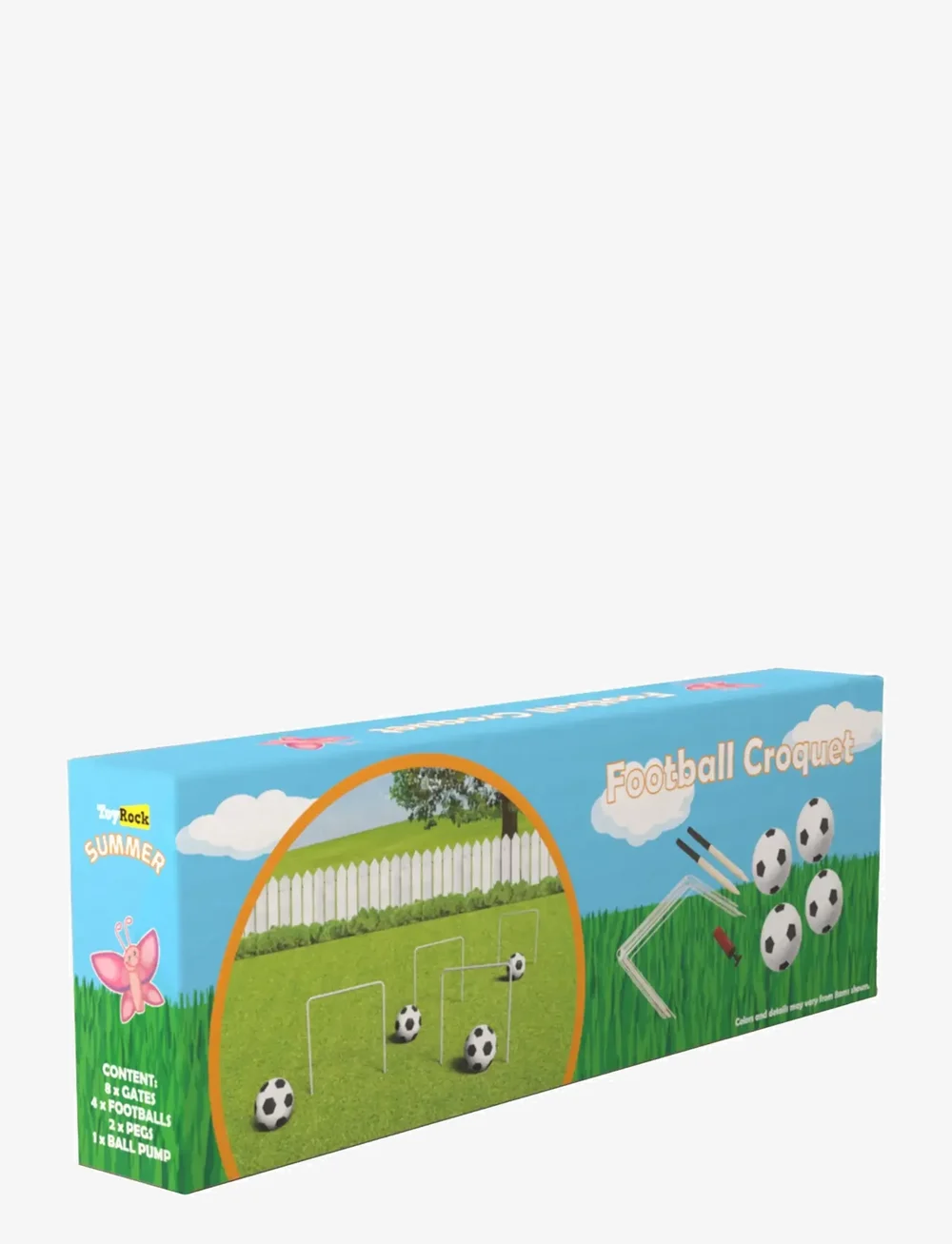 Toyrock - TOYROCK SUMMER FOOTBALL CROQUET SET - outdoor spiele & sport - multi coloured - 1