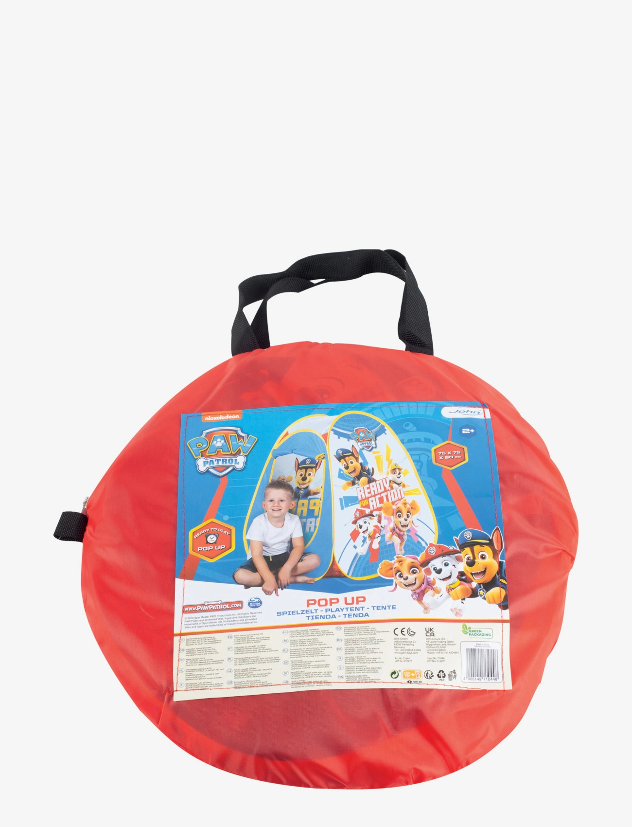 Paw Patrol - Pop Up Play Tent Paw Patrol, In Carry Bag - legetelte & -tunneler - multi coloured - 2