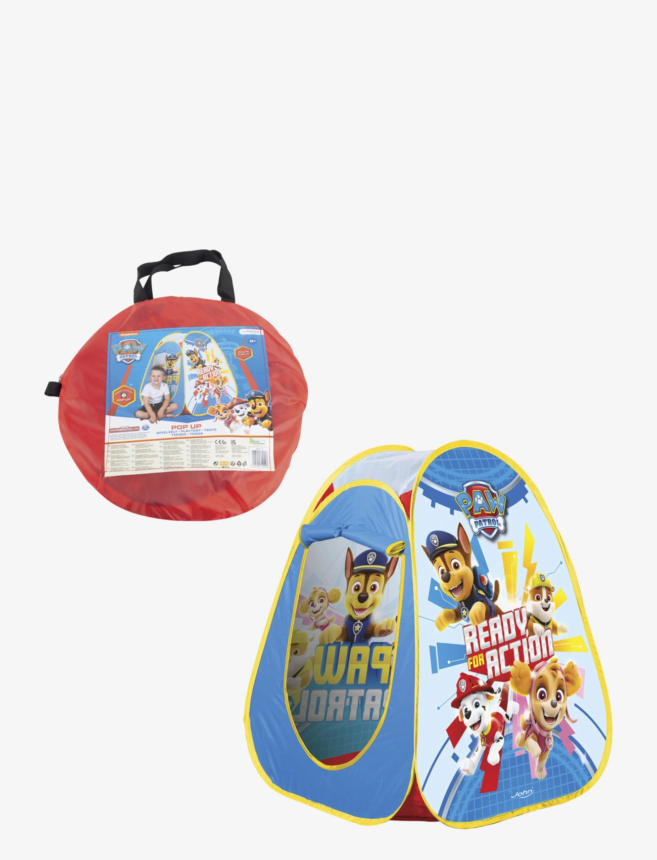 Paw Patrol - Pop Up Play Tent Paw Patrol, In Carry Bag - legetelte & -tunneler - multi coloured - 3