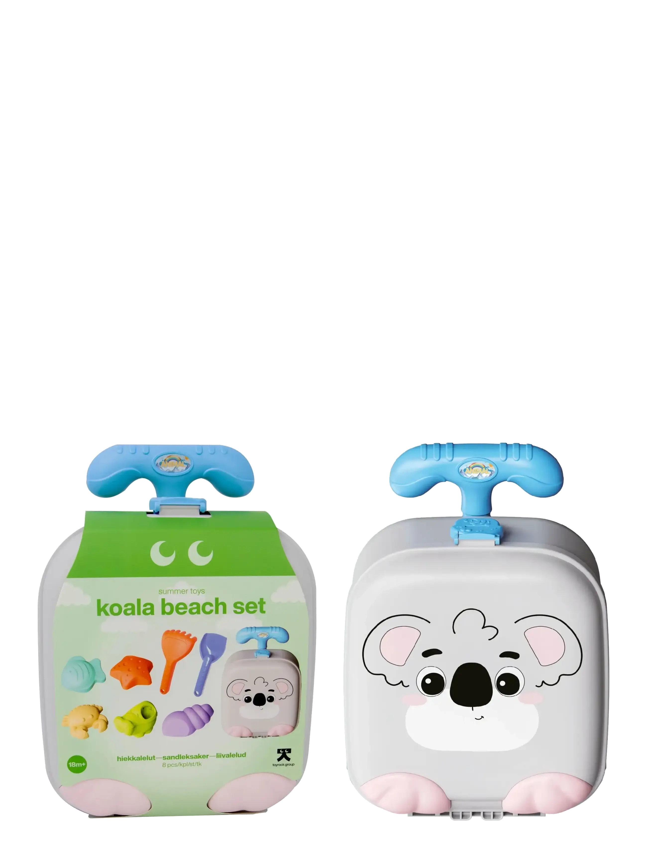 Toyrock TOYROCK SUMMER BEACH SET LUGGAGE KOALA 8 PCS - Toys - MULTICOLOR / grey