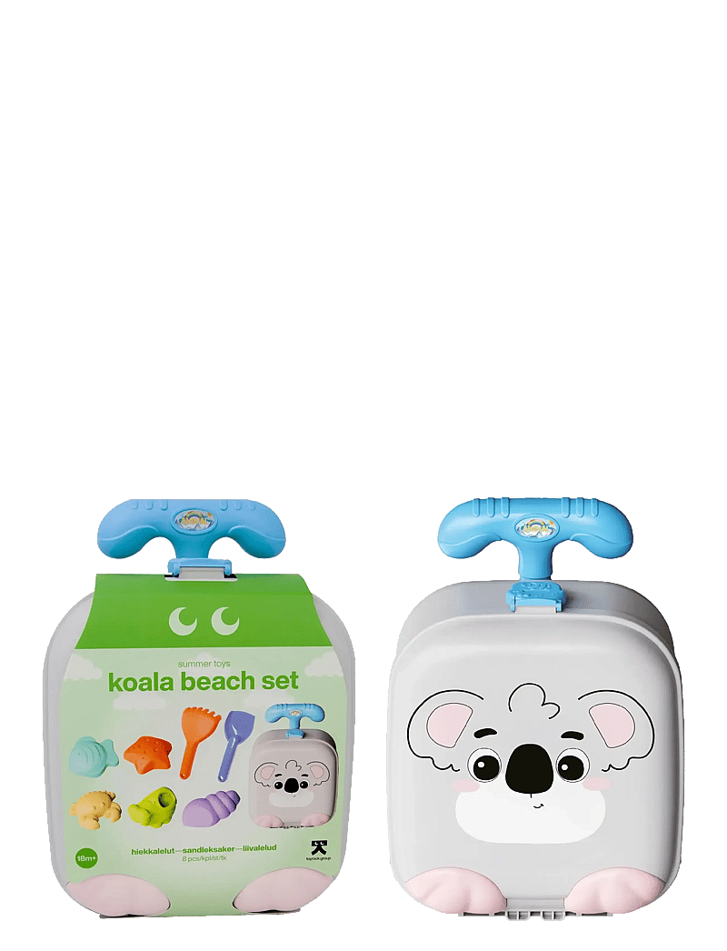 Toyrock - TOYROCK SUMMER BEACH SET LUGGAGE KOALA 8 PCS - sandlegetøj - multicolor - 1