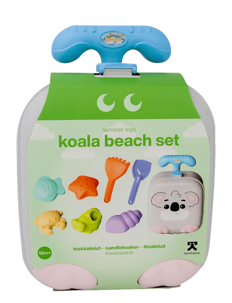 Toyrock - TOYROCK SUMMER BEACH SET LUGGAGE KOALA 8 PCS - sandlegetøj - multicolor - 2