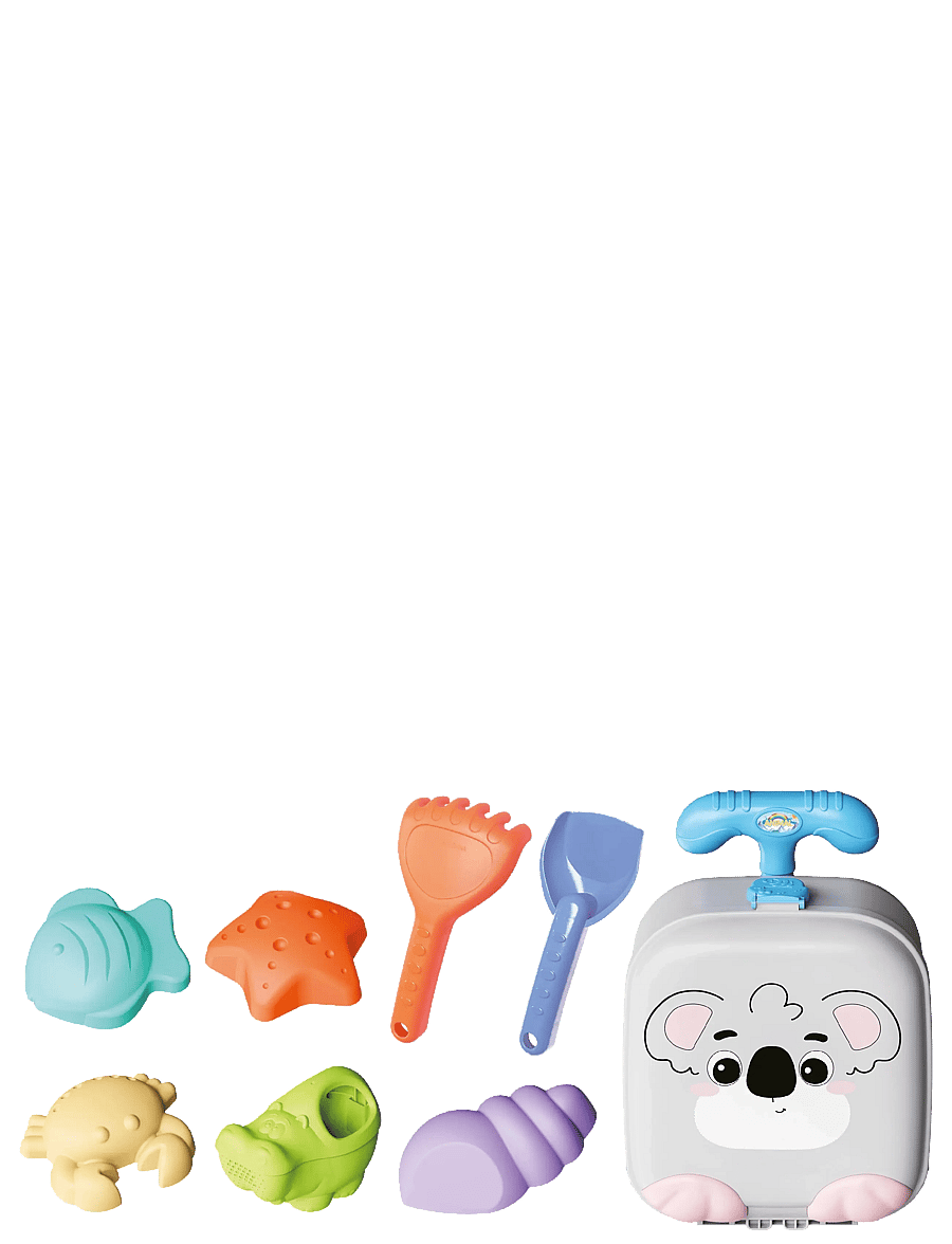 Toyrock - TOYROCK SUMMER BEACH SET LUGGAGE KOALA 8 PCS - multicolor - 5