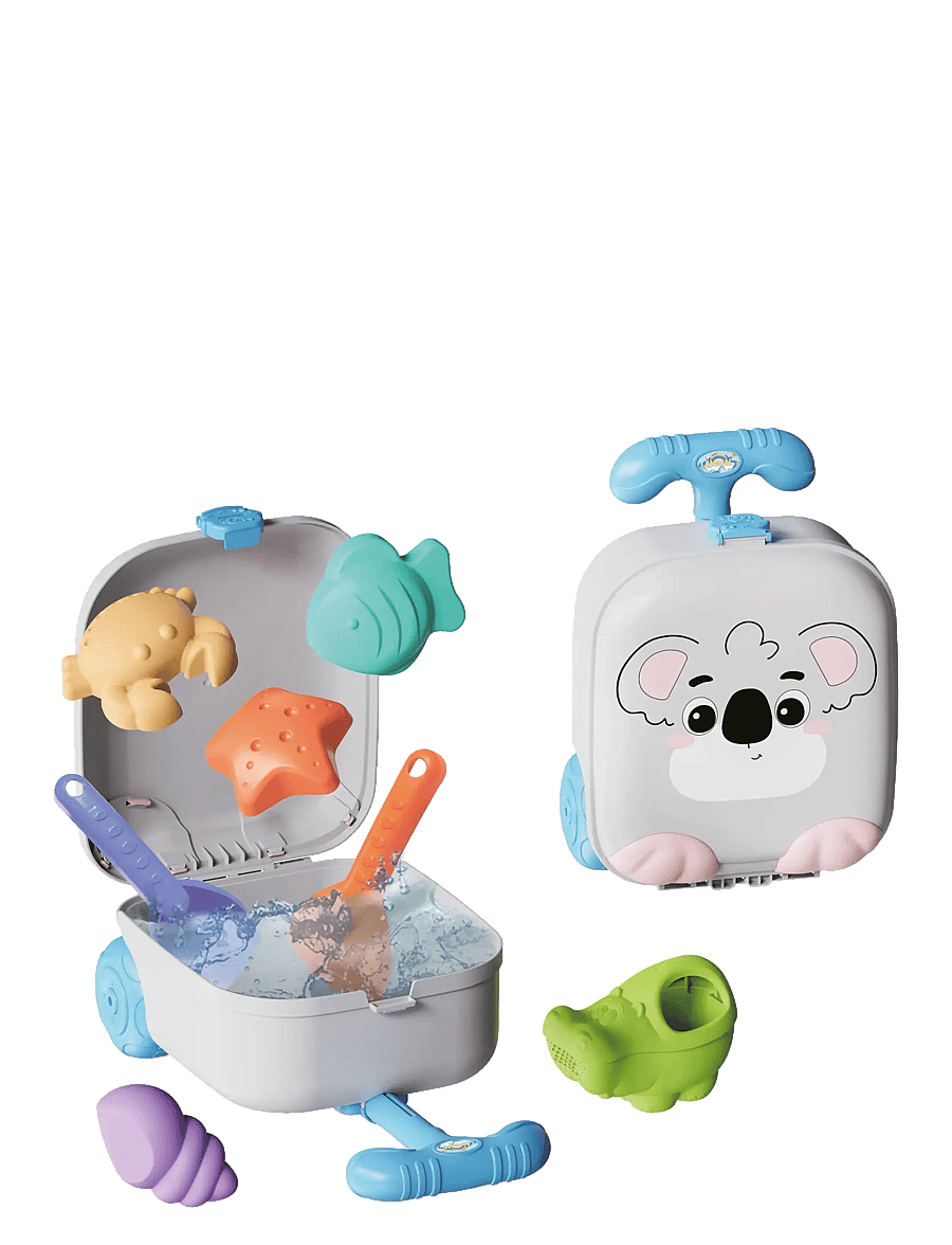 Toyrock - TOYROCK SUMMER BEACH SET LUGGAGE KOALA 8 PCS - multicolor - 0
