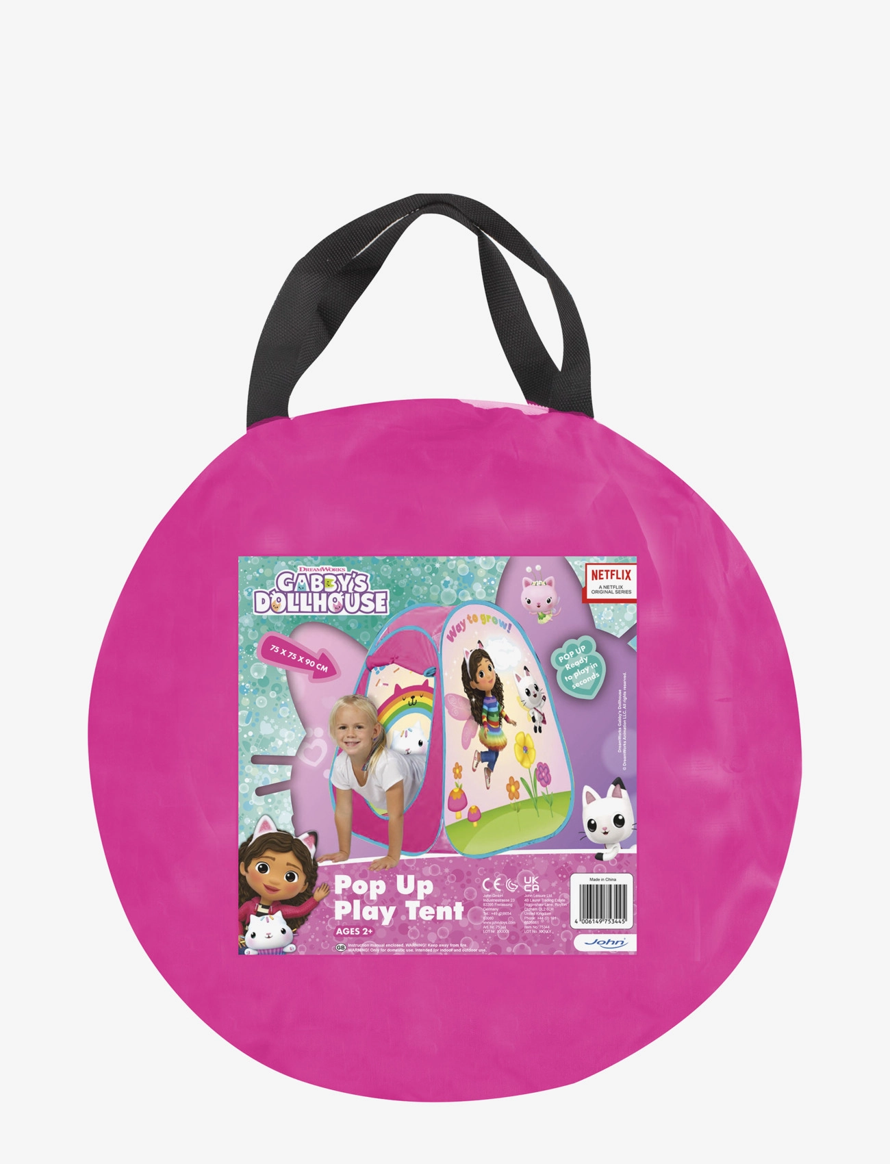 Gabby's Dollhouse - Pop Up Play Tent Gabby´S Dollhouse In Carry Bag - multi coloured - 1