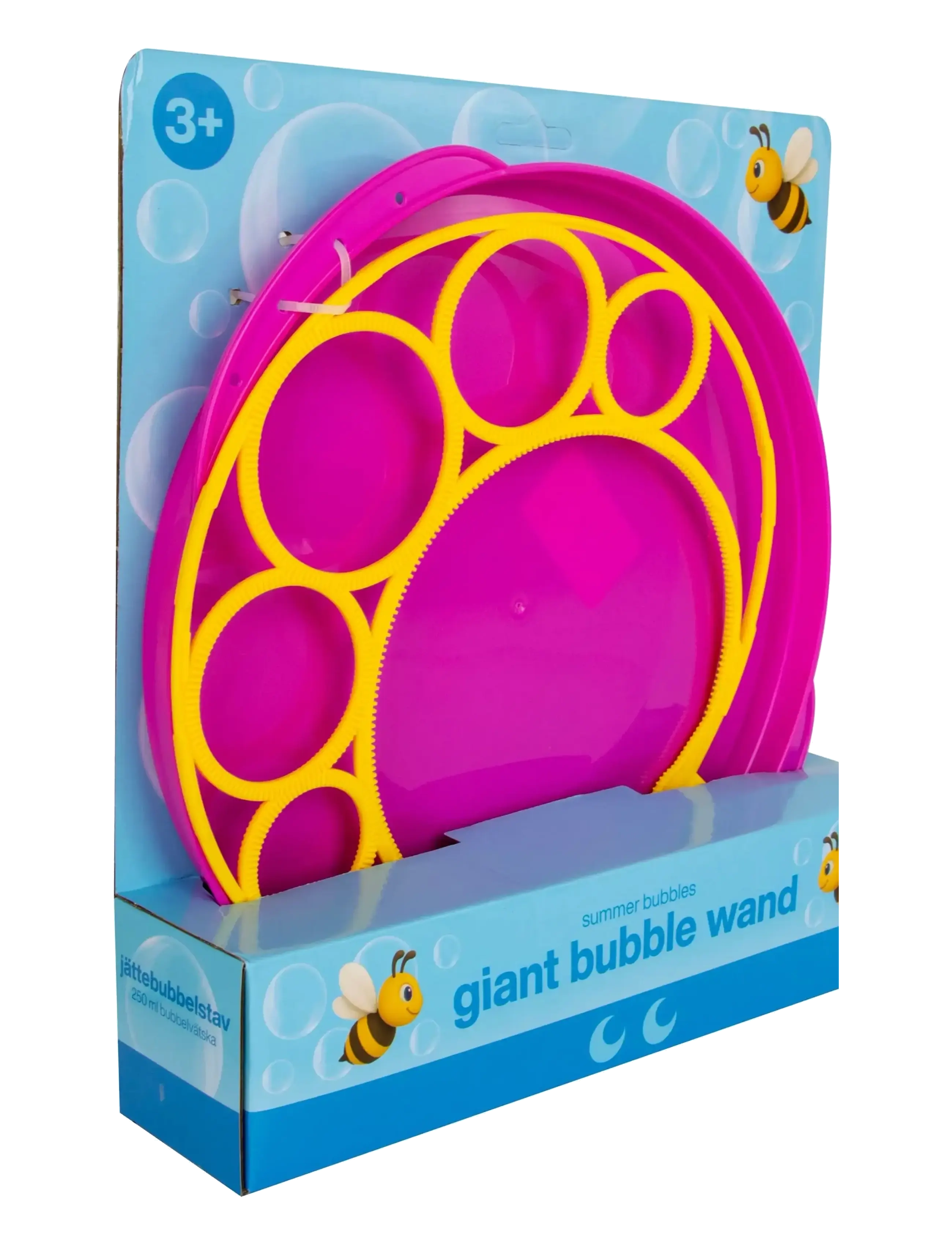 Toyrock - TOYROCK SUMMER GIANT BUBBLE WAND XL 250 ML - sæbebobler - multicolor - 2
