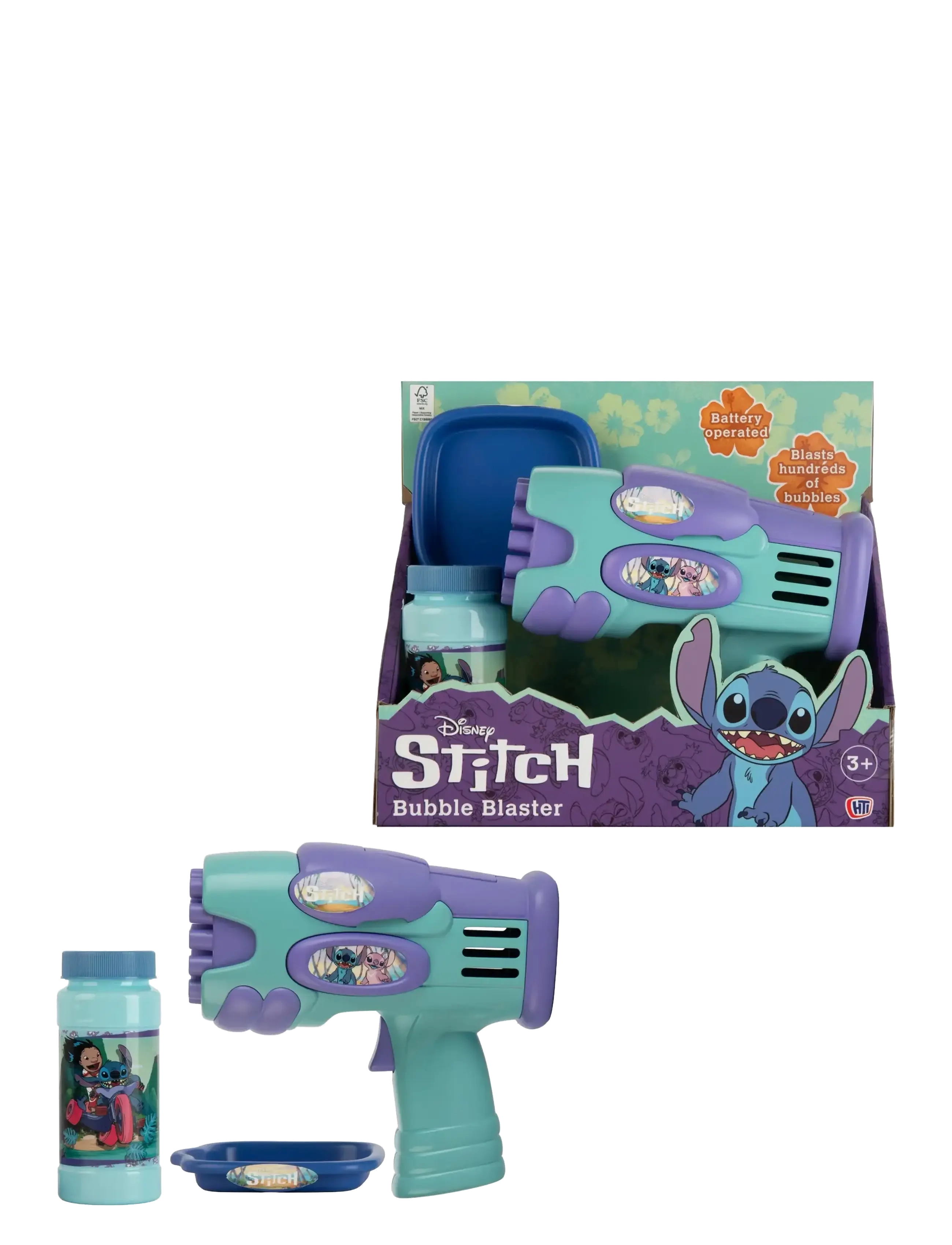 Toyrock STITCH BUBBLE BLASTER 59 ML - Toys - MULTI COLOURED / blue