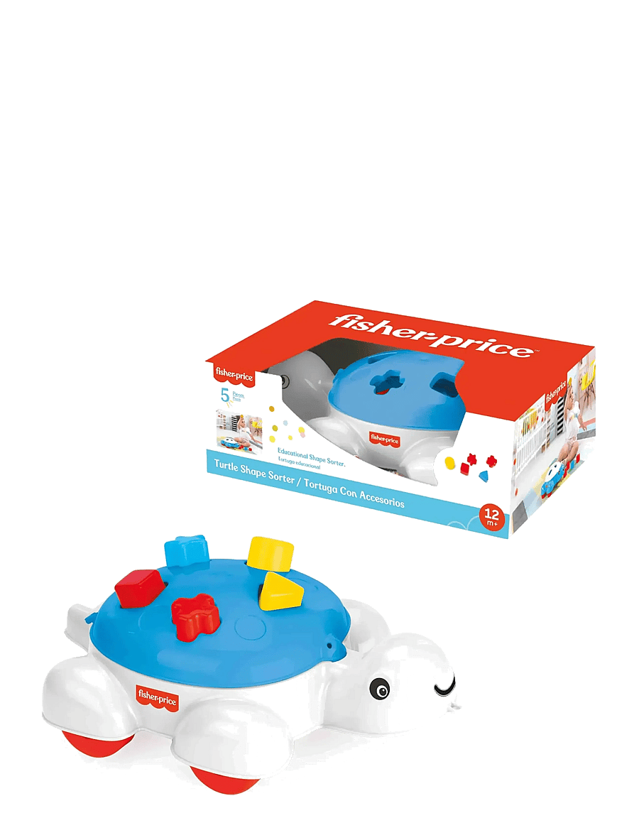 Fisher-Price - FISHER-PRICE SORTERINGSLEKSAK SKÖLDPADDA - babygym & lekmattor - multi coloured - 0