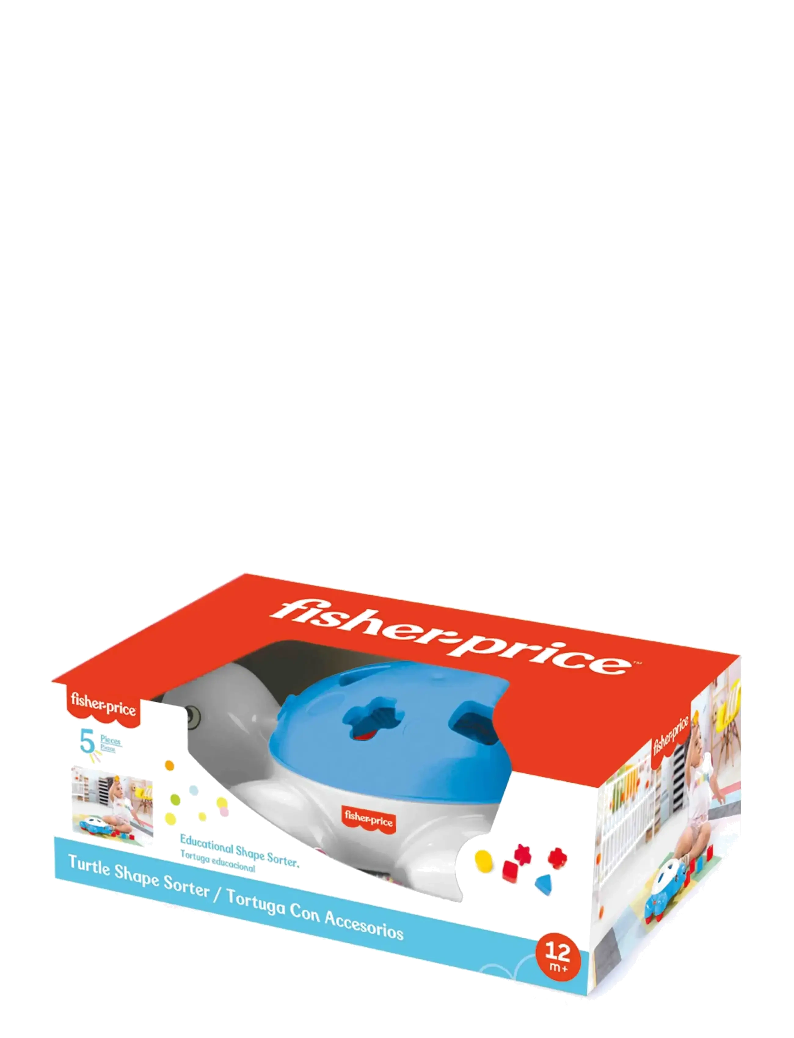 Fisher-Price - FISHER-PRICE SORTERINGSLEKSAK SKÖLDPADDA - babygym & lekmattor - multi coloured - 2