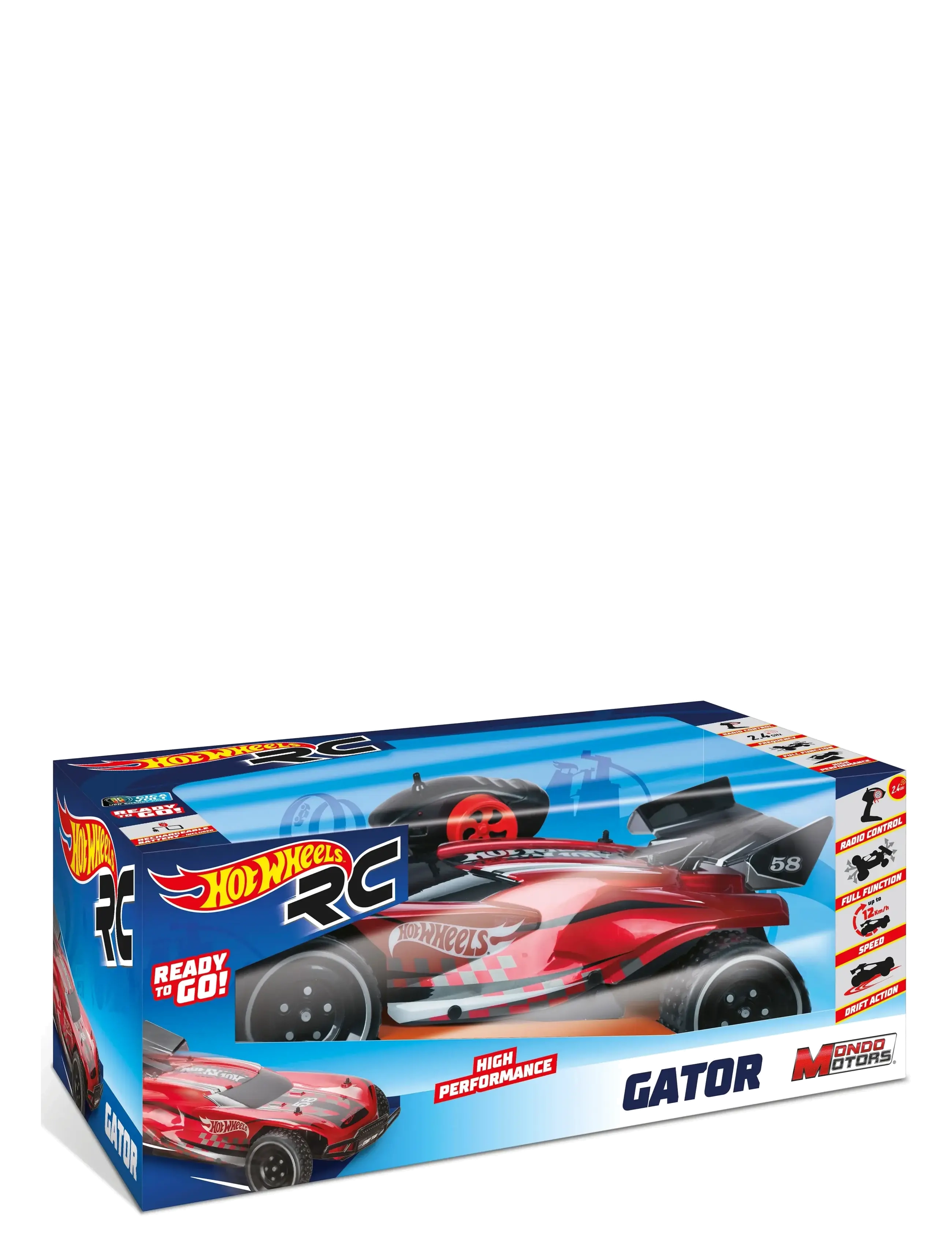 Toyrock - HOT WHEELS GATOR RC-BIL 1:10 - multi coloured - 3