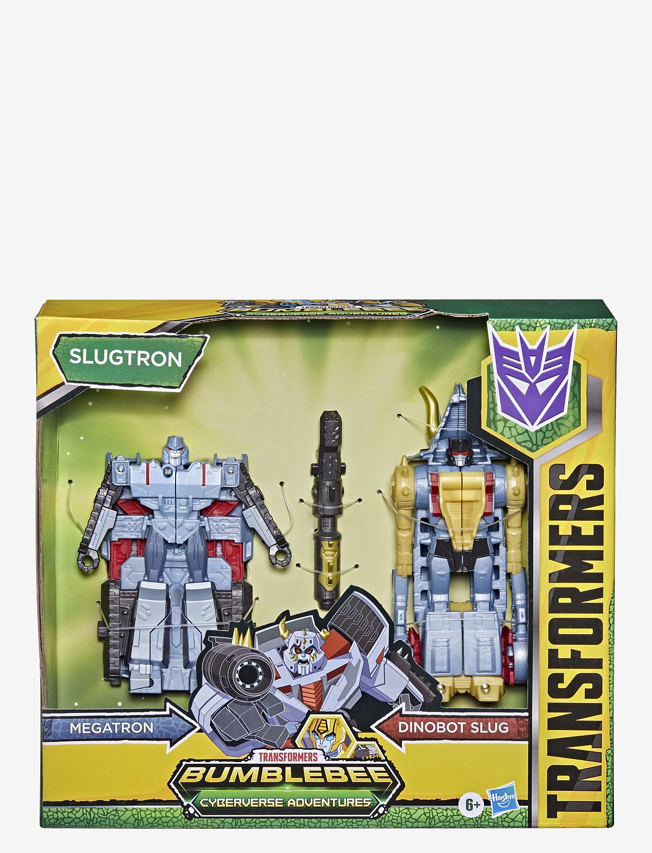 Transformers - Transformers Bumblebee Cyberverse Adventures Dinobots Unite Dino Combiners Slugtron - multi coloured - 0