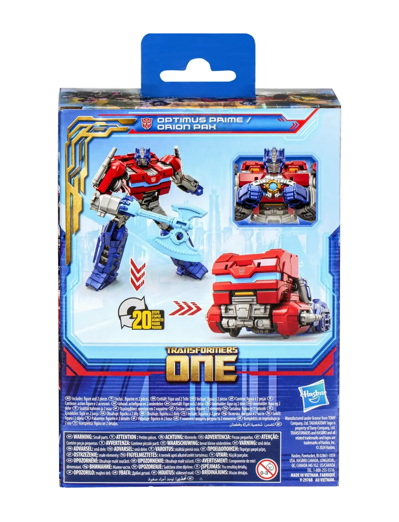 Transformers - Transformers One Prime Changer Optimus Prime (Orion Pax) - multicolor - 5