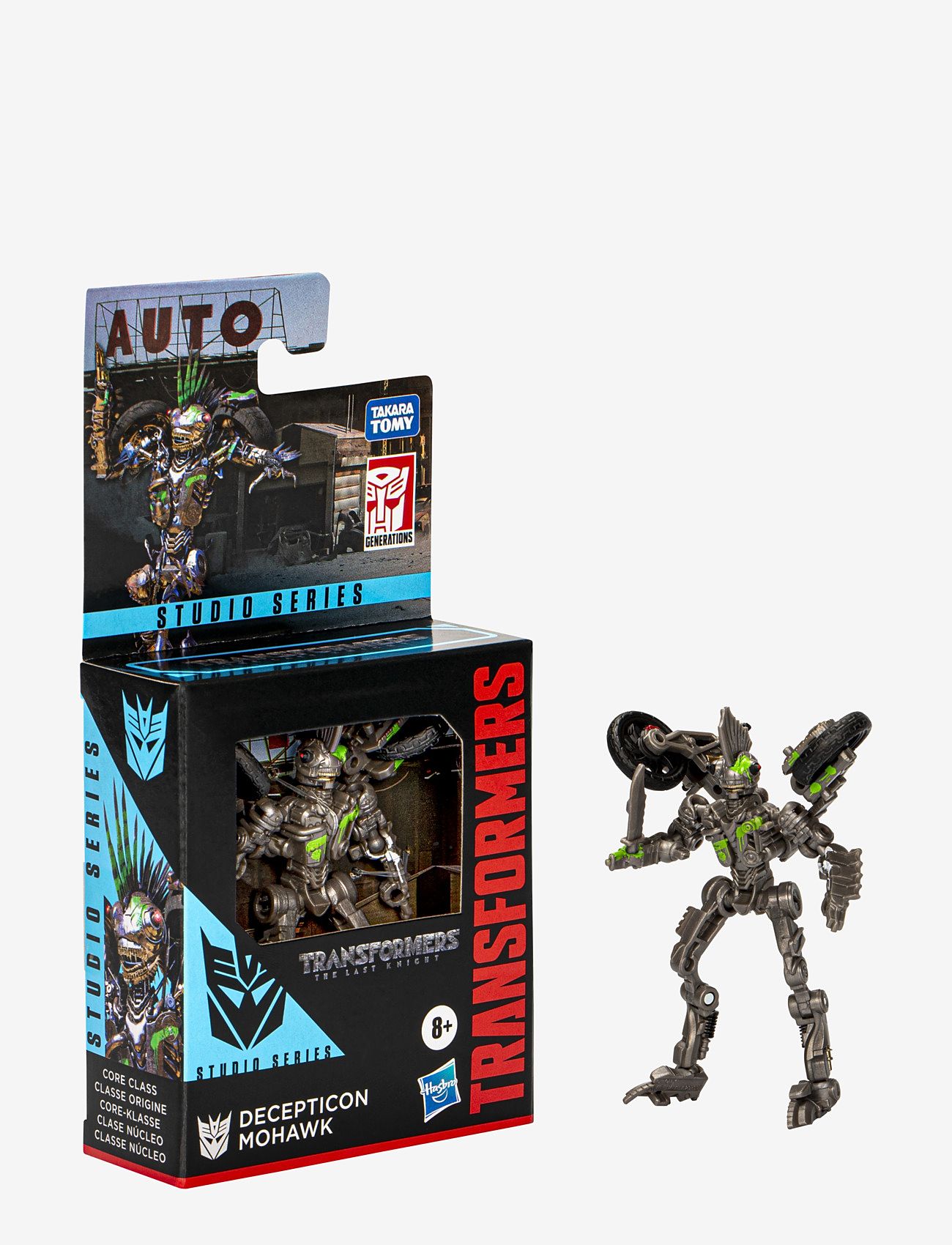 Transformers - Transformers Studio Series Core Transformers: The Last Knight Decepticon Mohawk - multicolor - 3