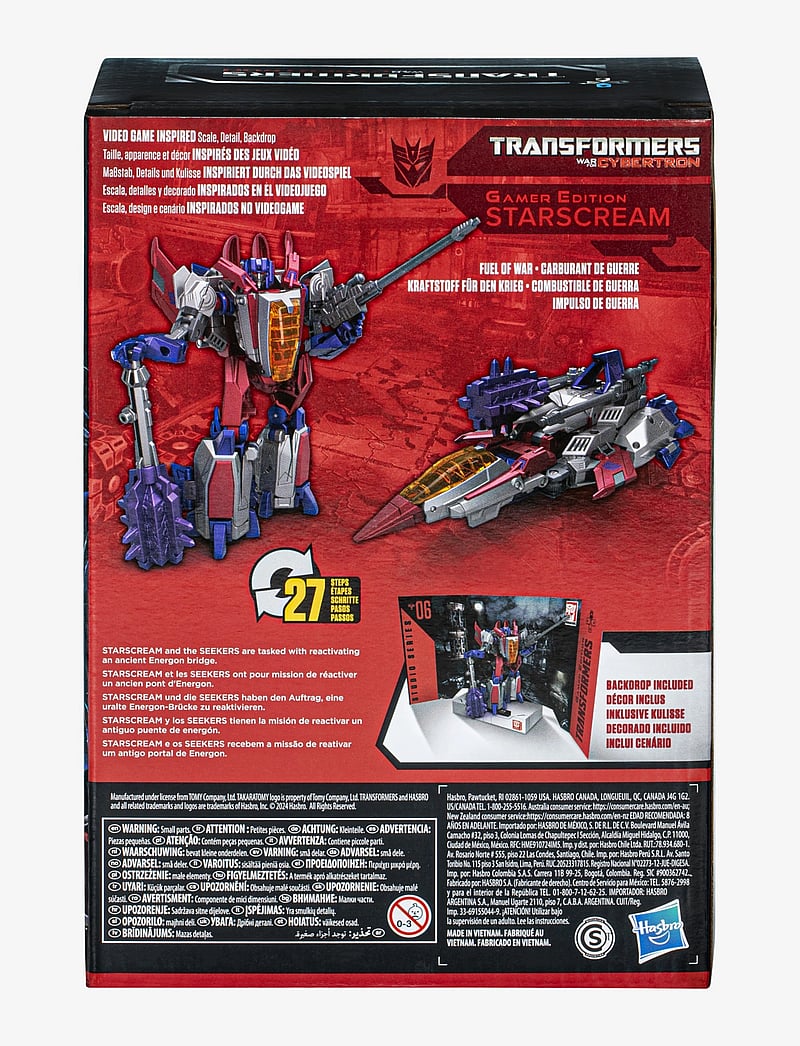 Transformers - Transformers Studio Series Voyager : War for Cybertron 06 Starscream - multicolor - 3