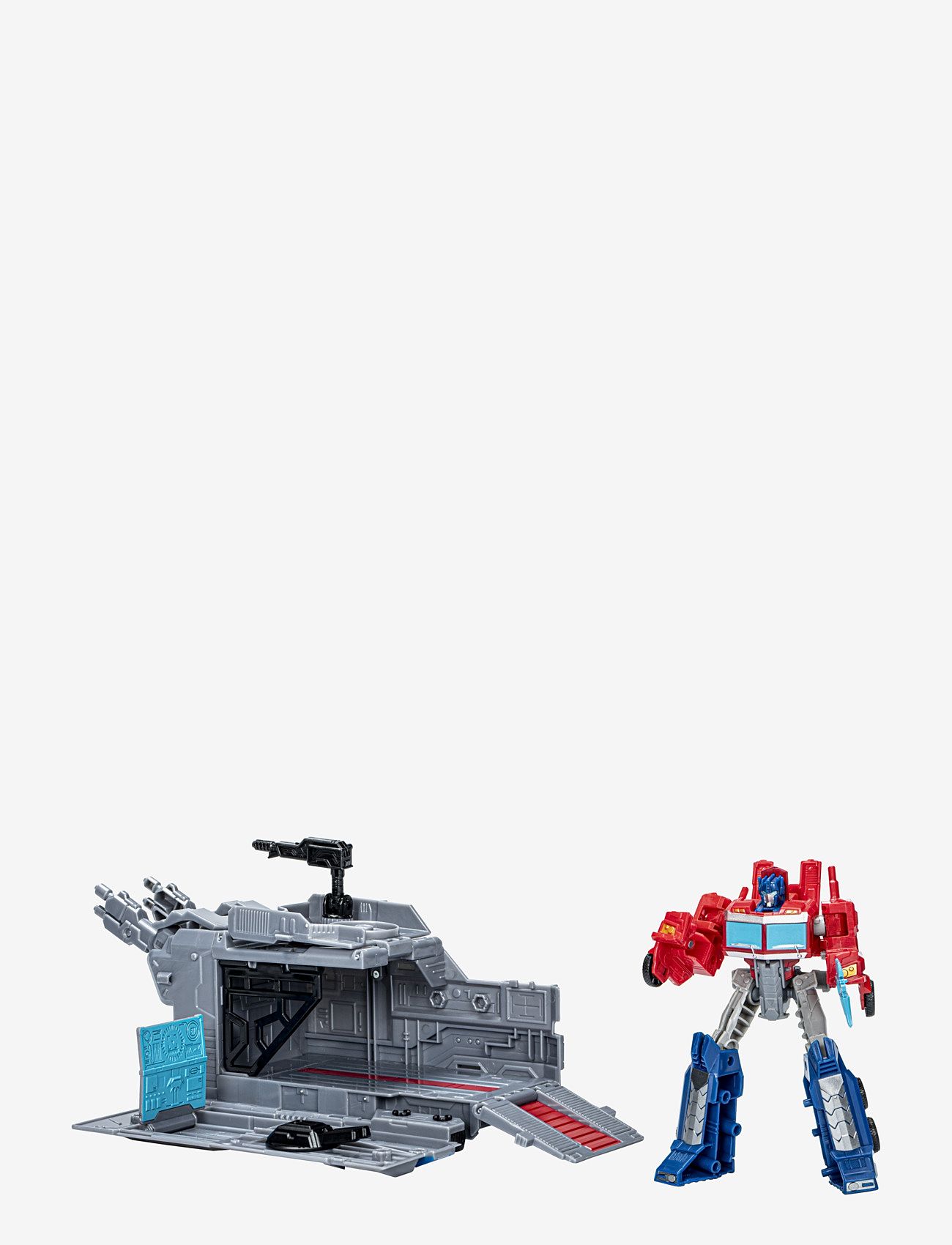Transformers - Transformers EarthSpark Optimus Prime Battle Base Trailer - multicolor - 5