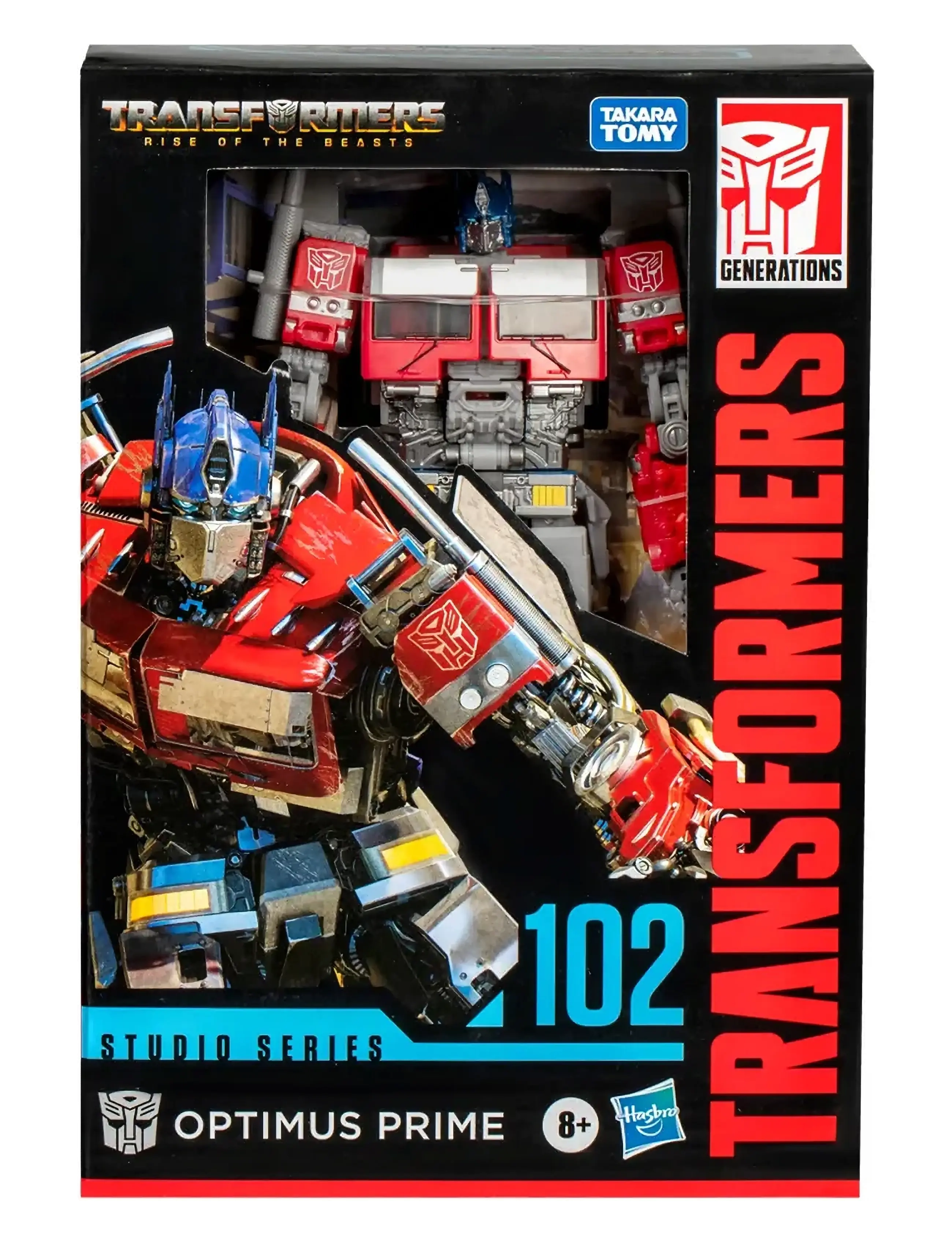 Transformers - Transformers Studio Series Voyager Class : Rise of the Beasts 102 Optimus Prime - multicolor - 3