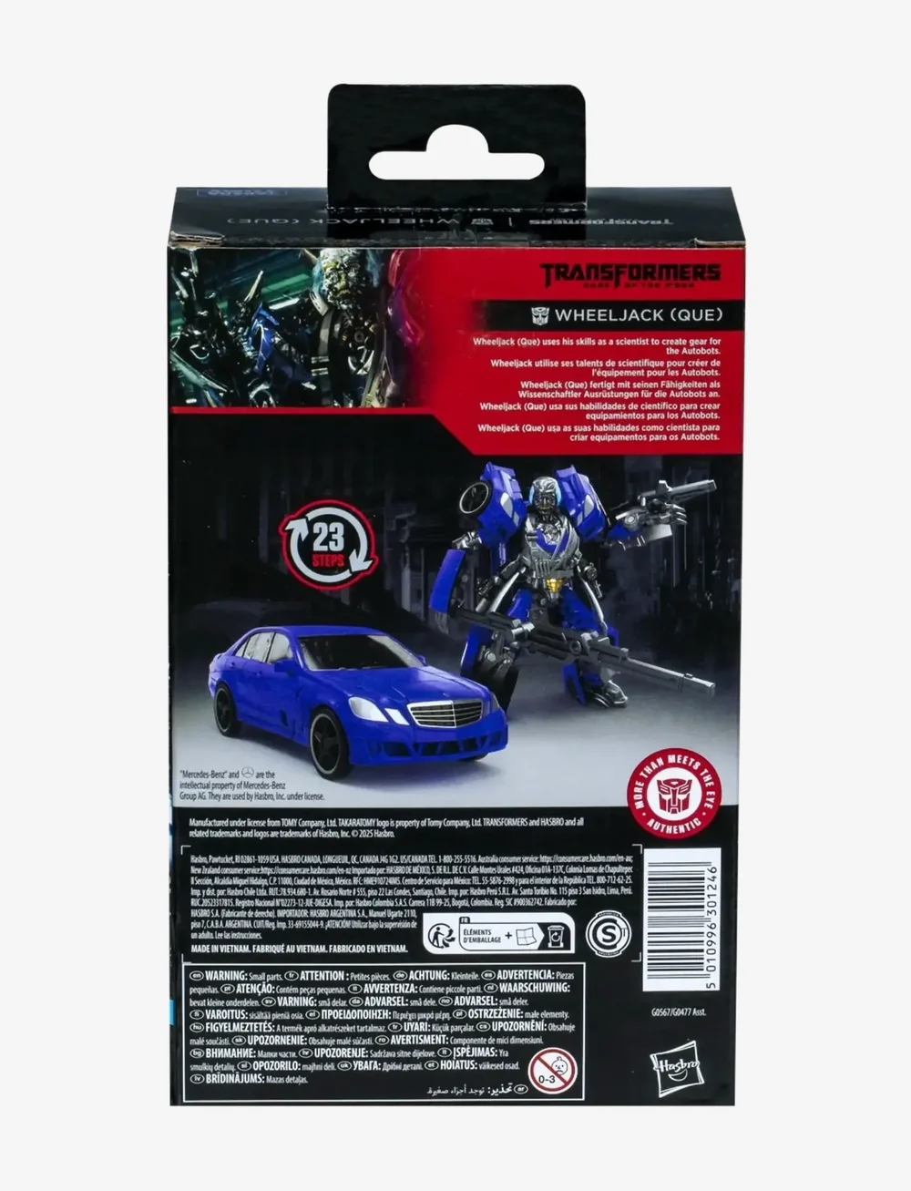 Transformers - Transformers Studio Series Deluxe Class Transformers: Dark of the Moon Wheeljack (Que) - kangelaskujukesed - multicolor - 4