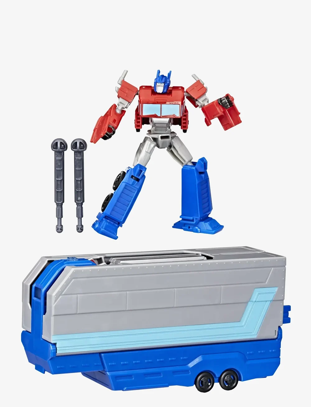 Transformers - Transformers Jordens gnista, Optimus Prime Battle Trailer - action-figuren - multicolor - 0