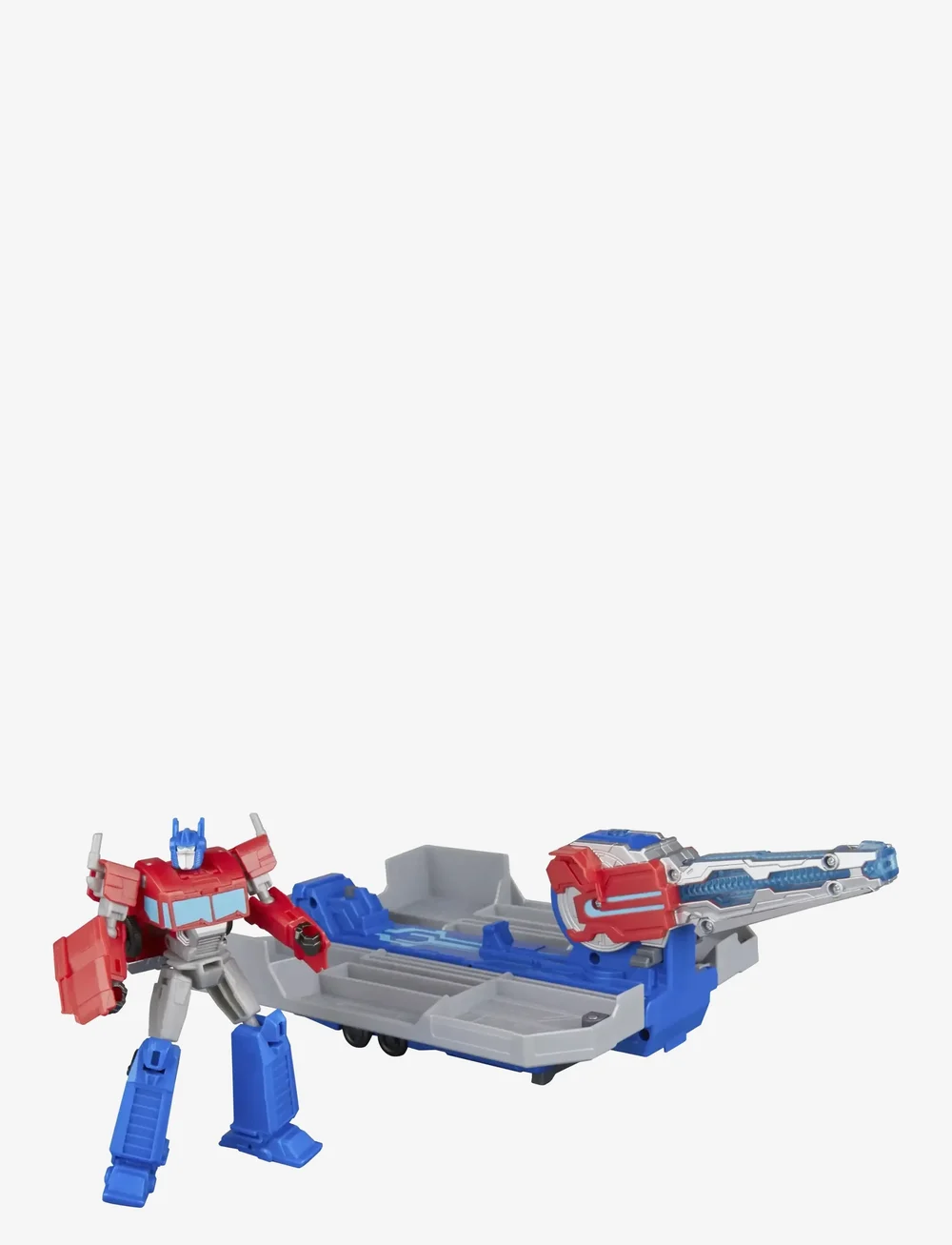 Transformers - Transformers Jordens gnista, Optimus Prime Battle Trailer - action-figuren - multicolor - 4