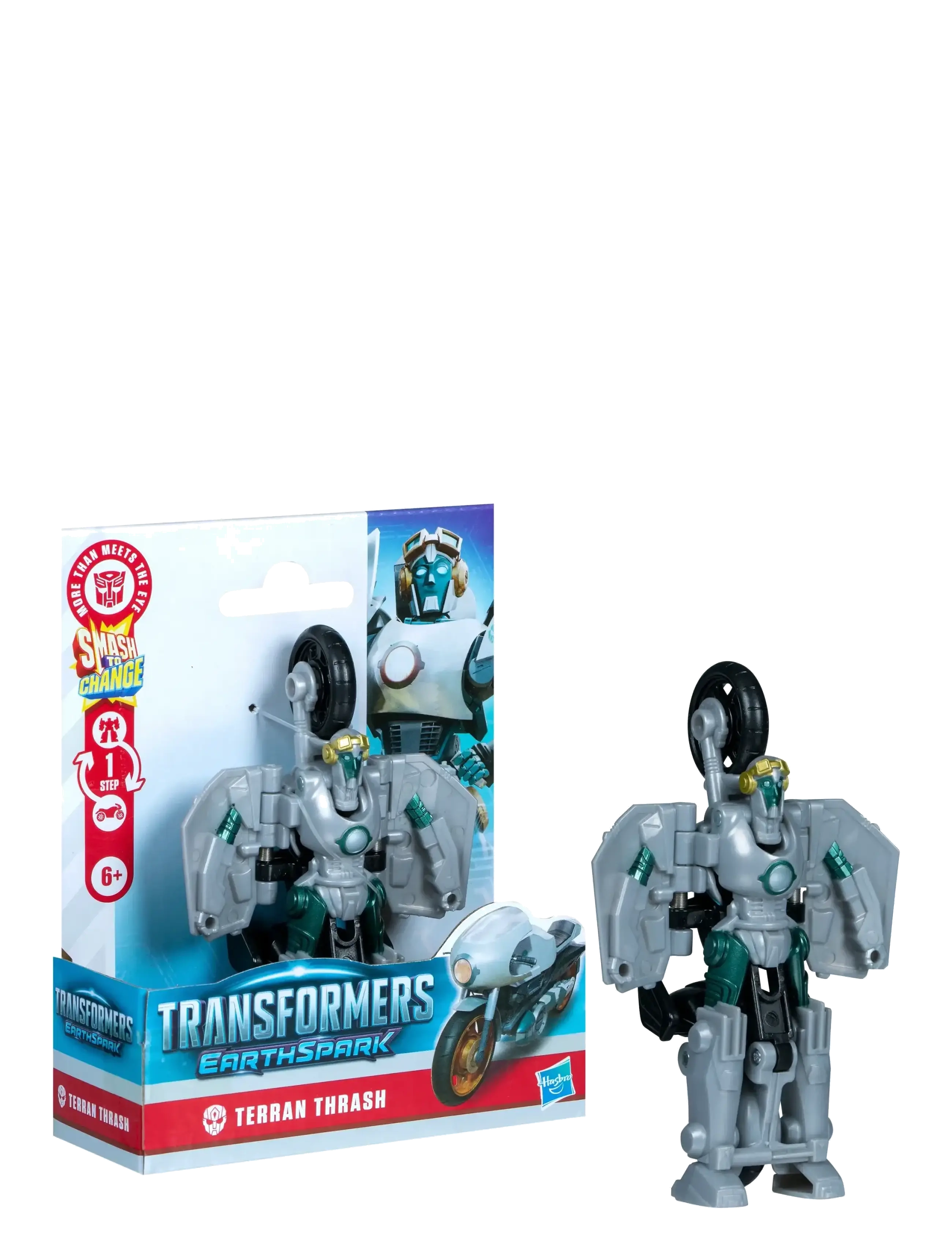 Transformers - Transformers Jordens gnista, 1-Step Smash Changers Megatron - multicolor - 2