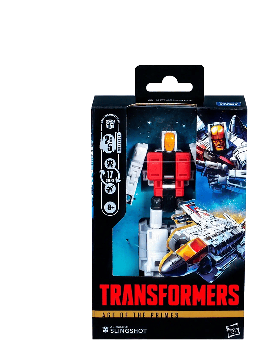 Transformers - Transformers Age of the Primes Deluxe Class Aerialbot Slingshot - multicolor - 3