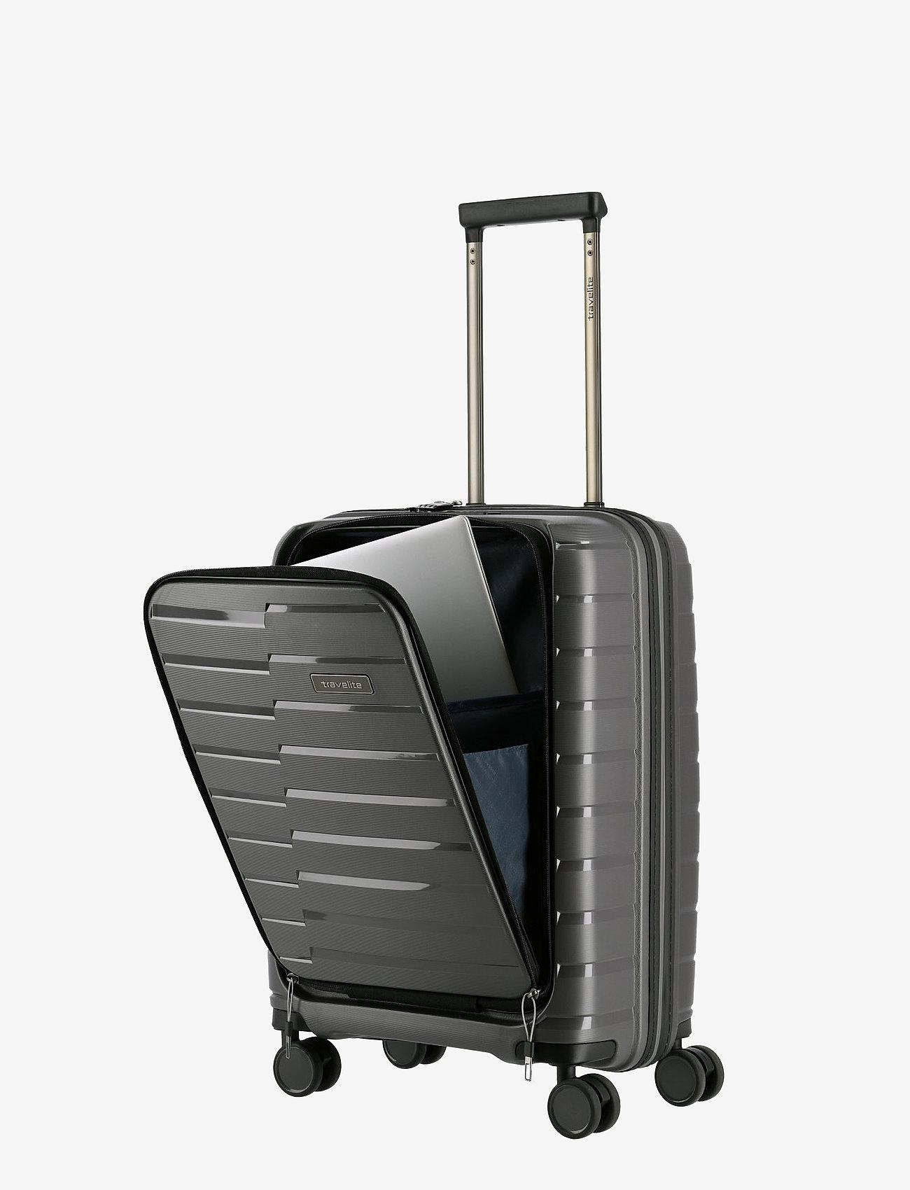 Travelite Air Base, 4w Trolley S With Front Pocket (TRV75346