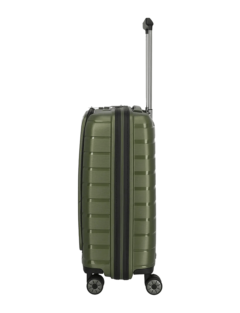 Travelite - Air Base, 4w Trolley S with front pocket - kabinväskor - coffee - 2